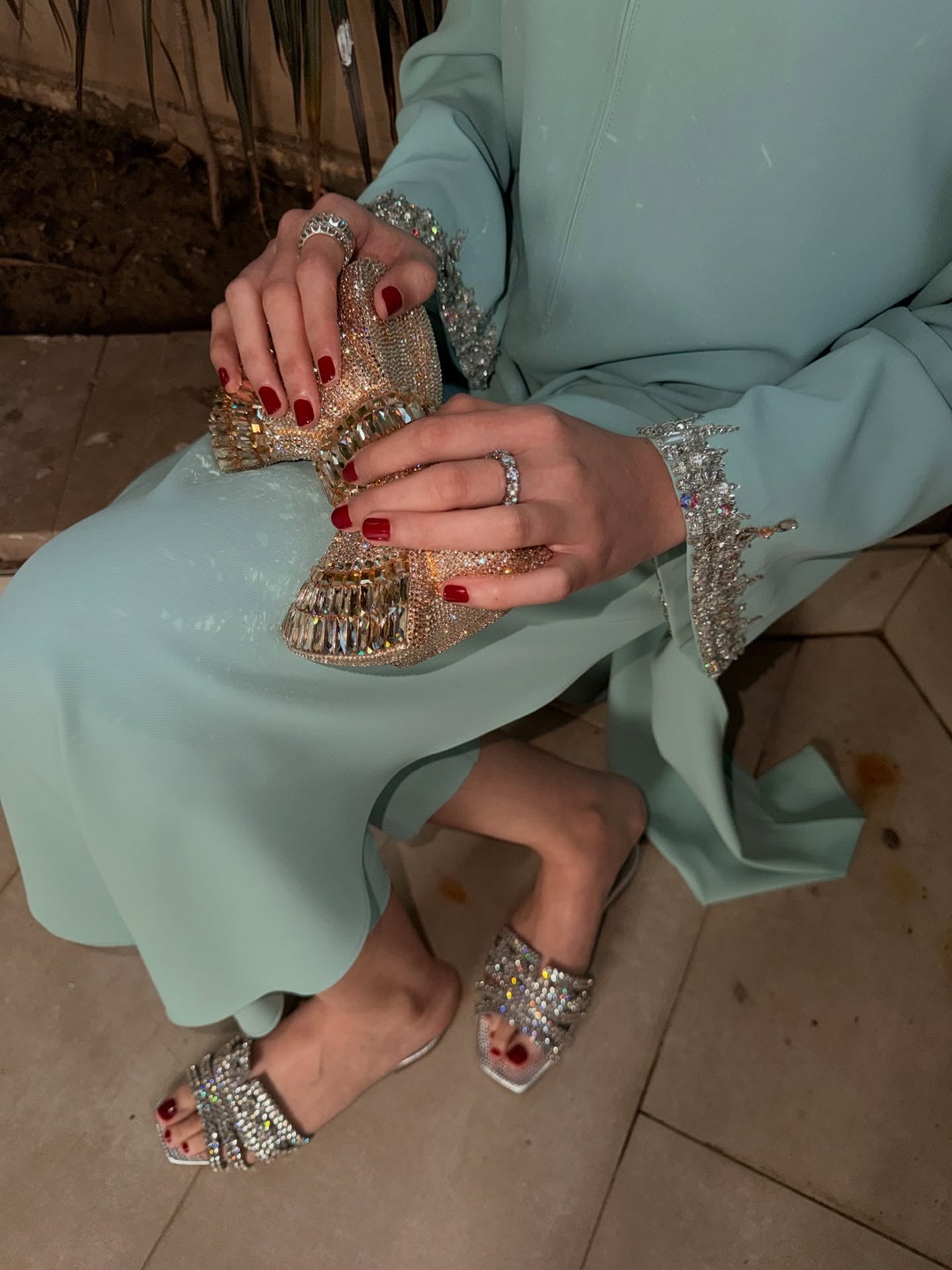 aqua longline modest outfit