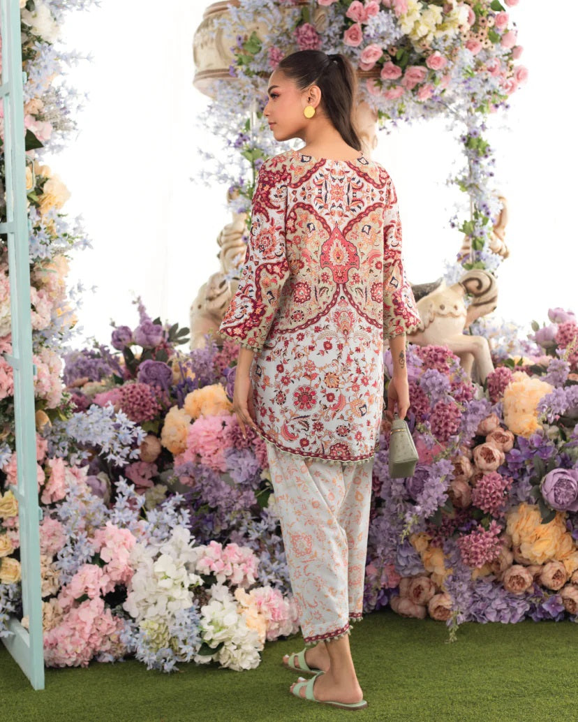 Blush Garden Aura Modest Co-Ord Set