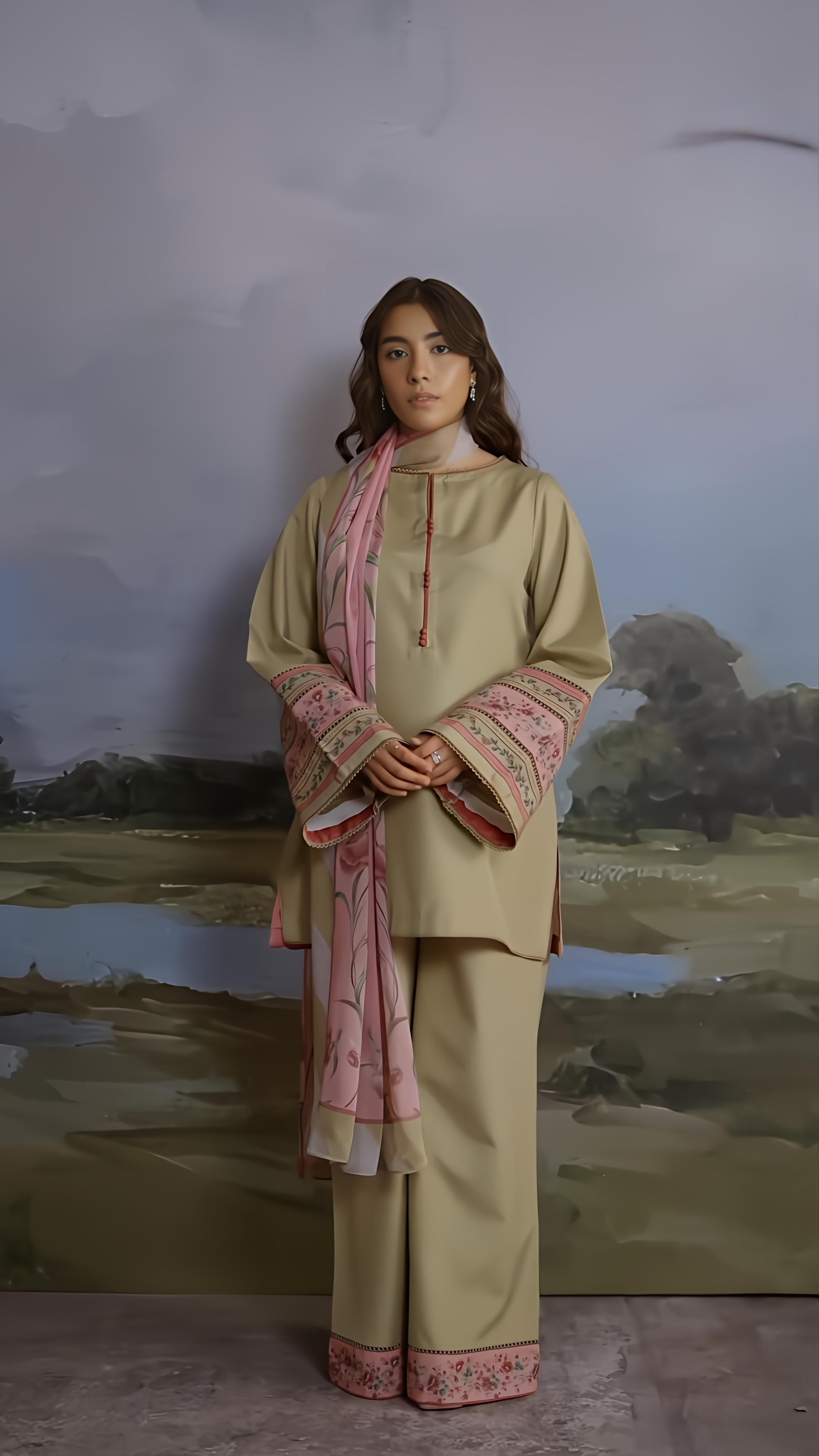 elegant modest kurta set for festive lunches