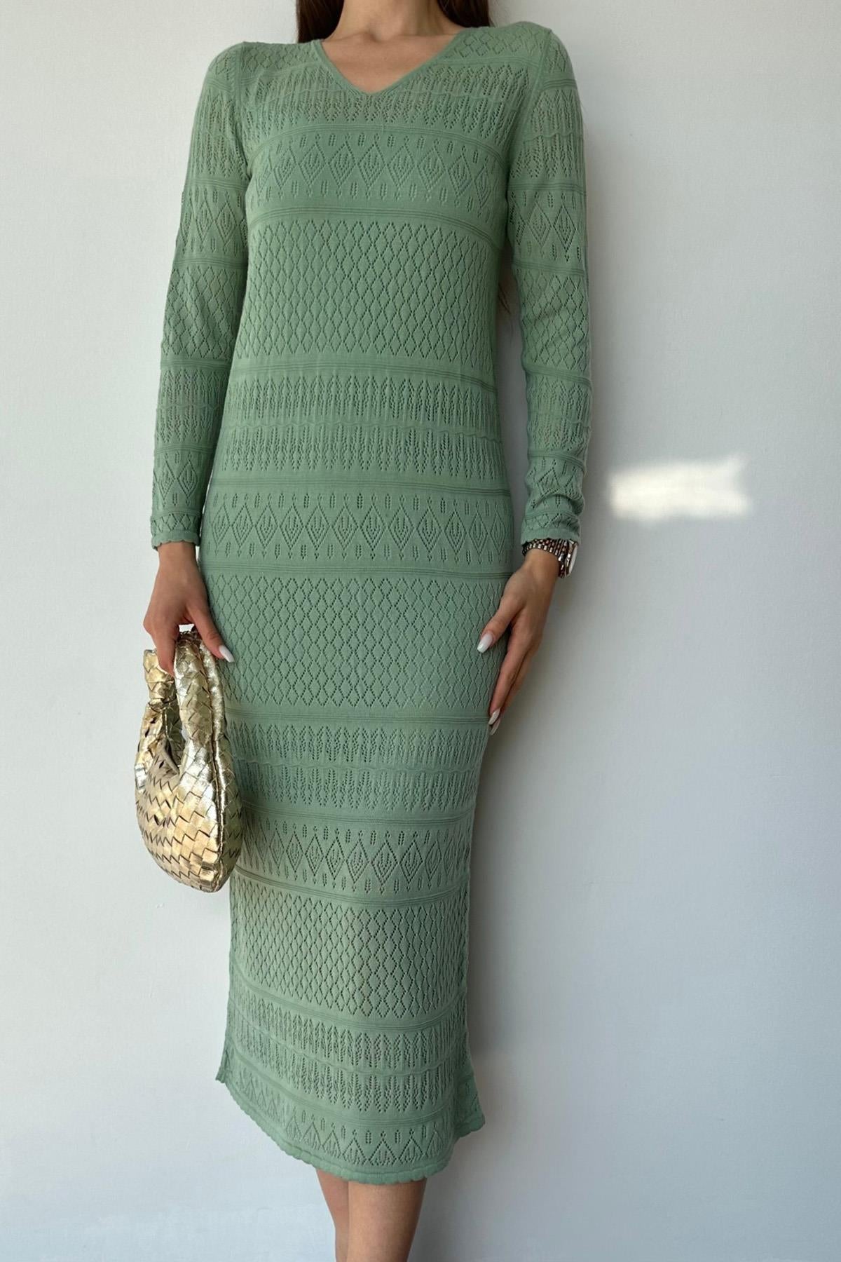 Sage Grace Modest Knit Dress