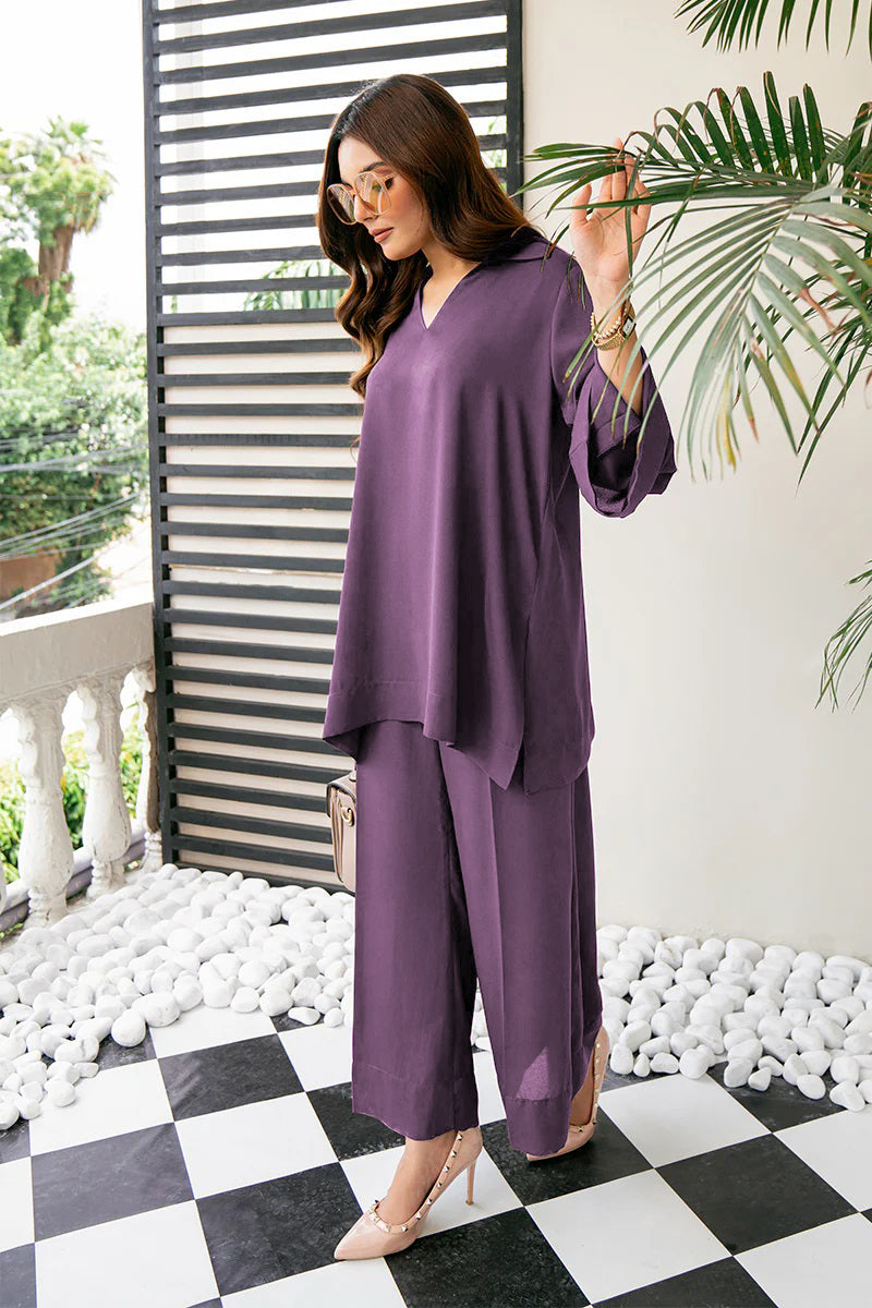 Salmon Luxe Signature Modest Co-Ord Set