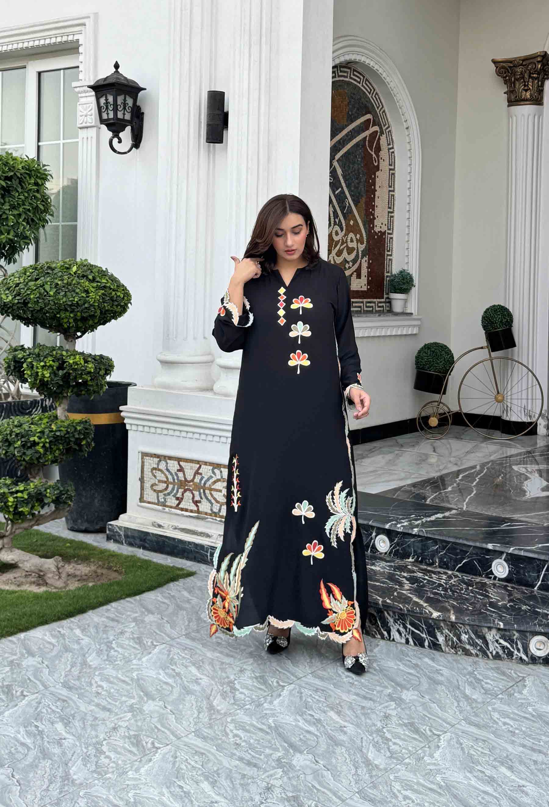 longline modest outfit women