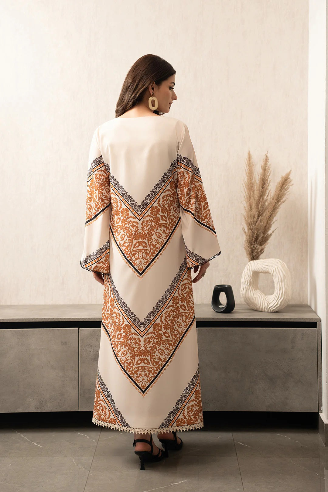 Clay Mosaic Luxe Modest Co-Ord Set