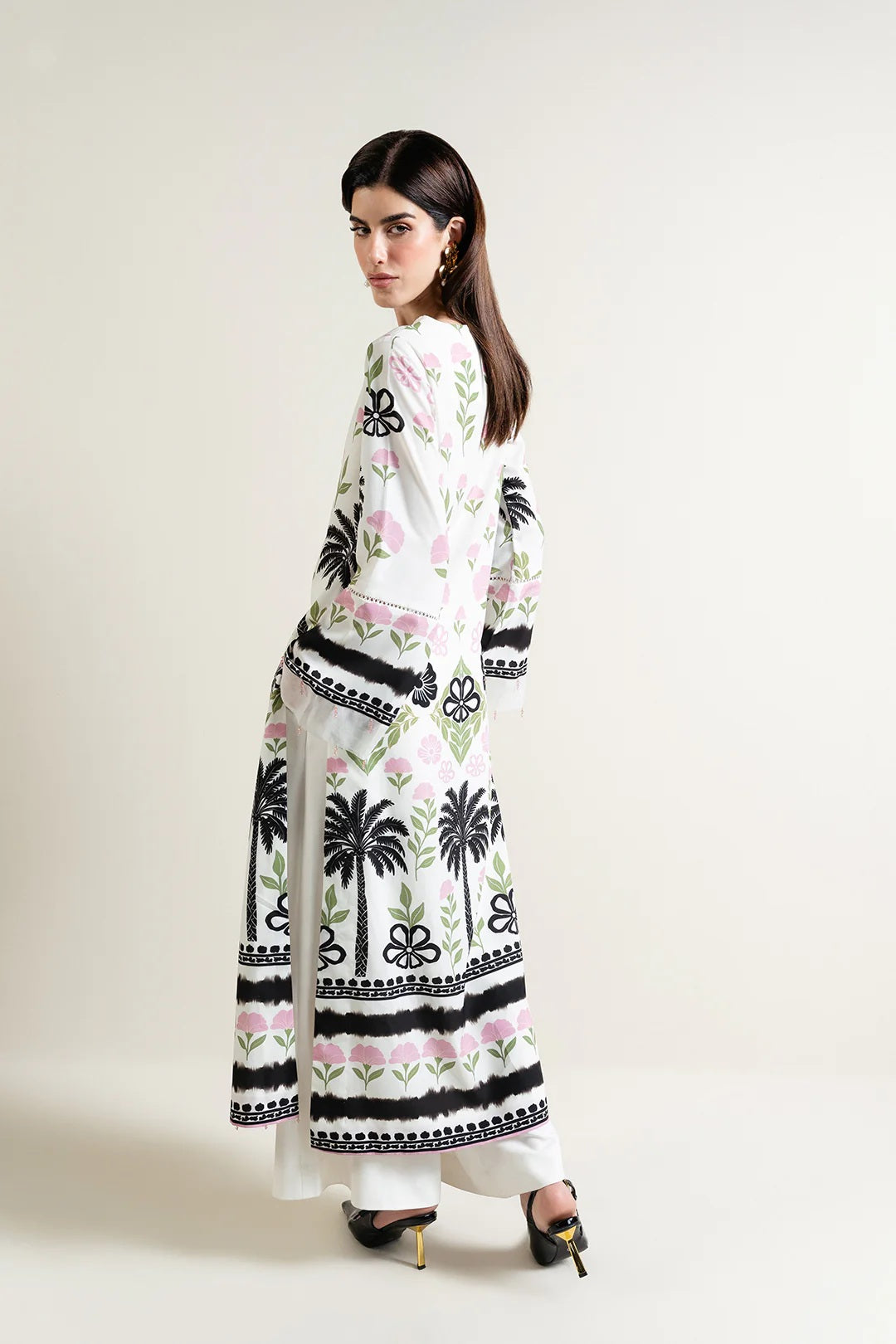 everyday modest kurta set ivory