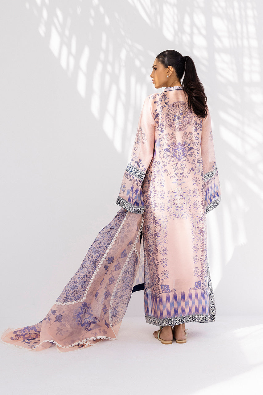 Blush Lavender Luxe Modest 3-Piece Set with Scarf