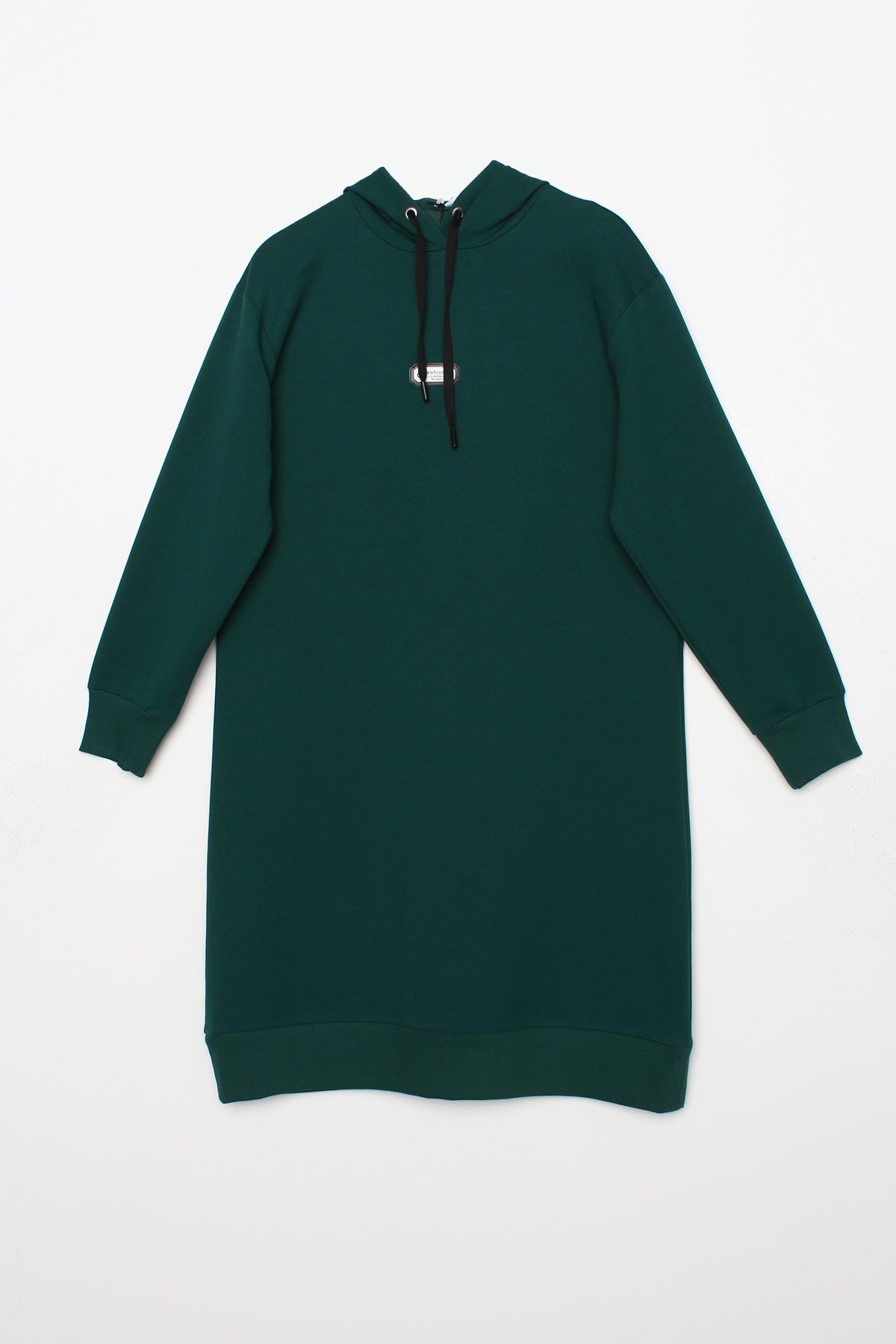 Emerald Sport Modest Oversized Hooded Tunic