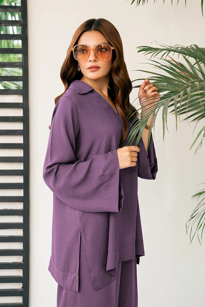 Salmon Luxe Signature Modest Co-Ord Set