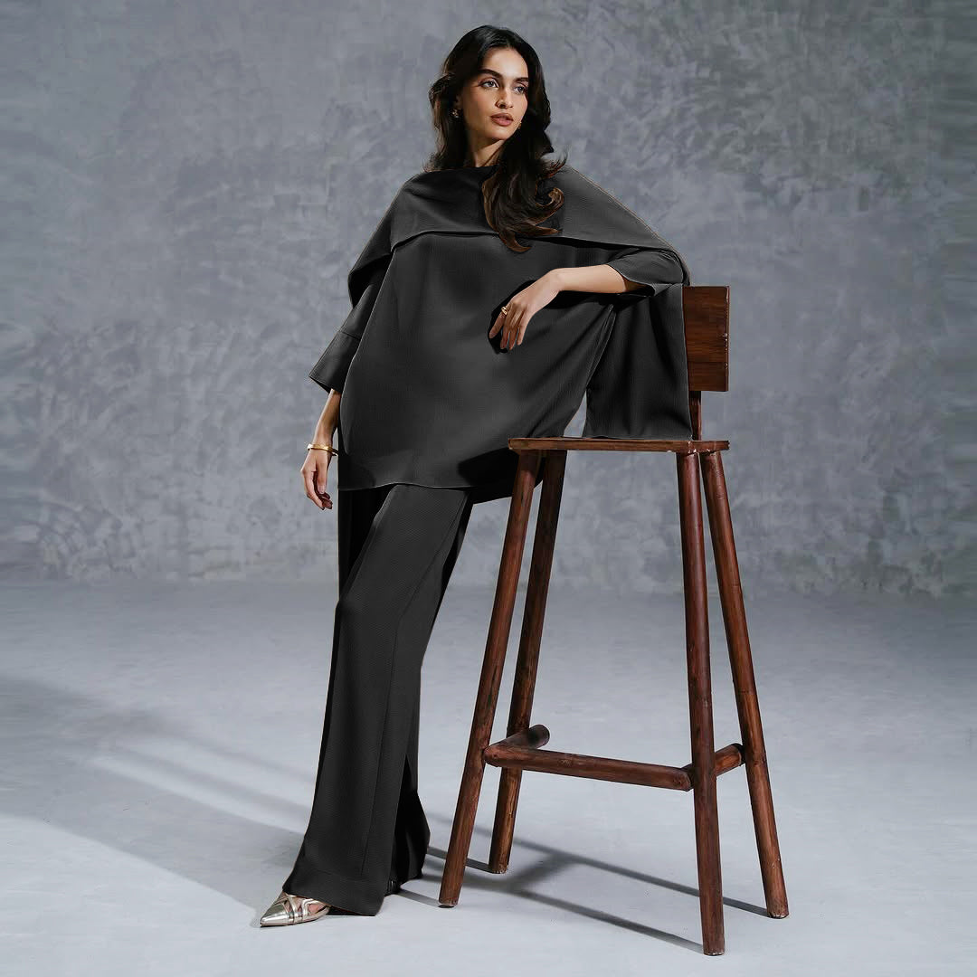 Midnight DiamondFlow Modest Co-Ord Set