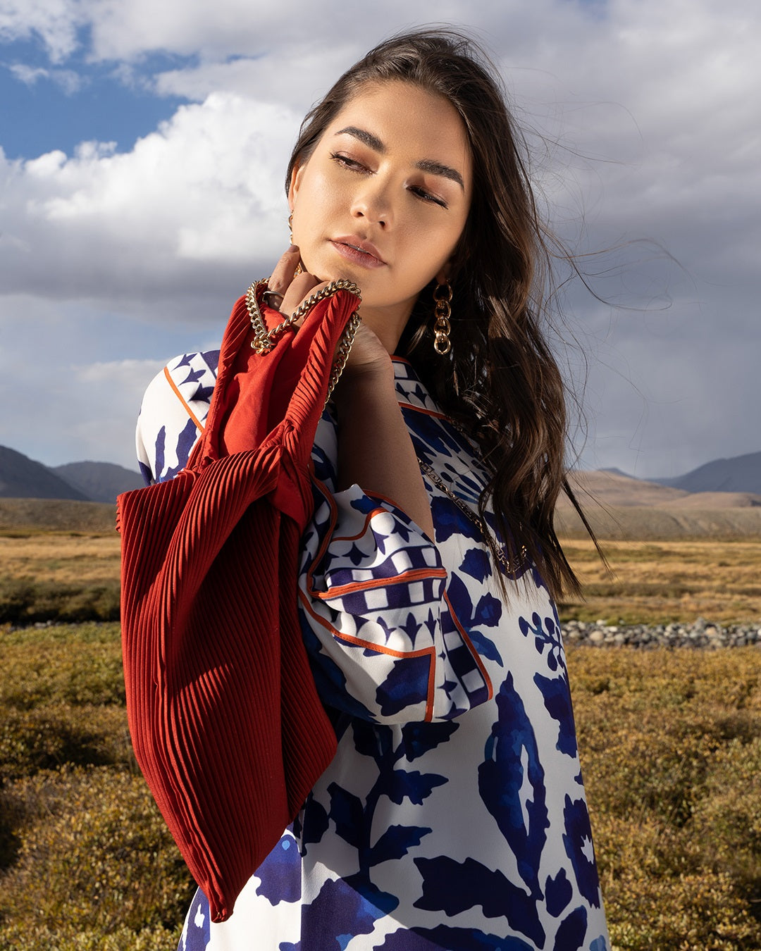 Modest white coord sets by Haya & Kalos