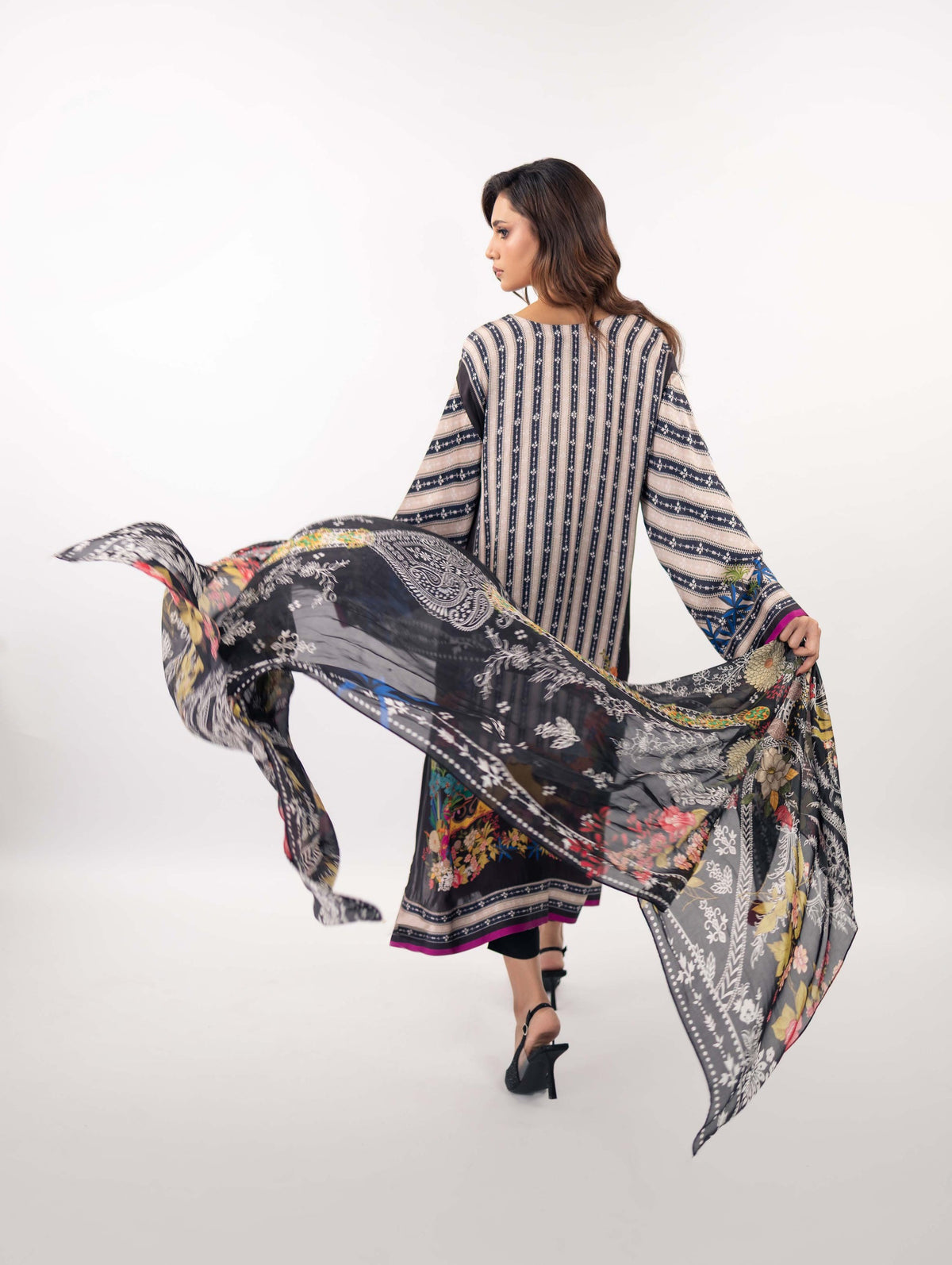 printed festive modest fashion