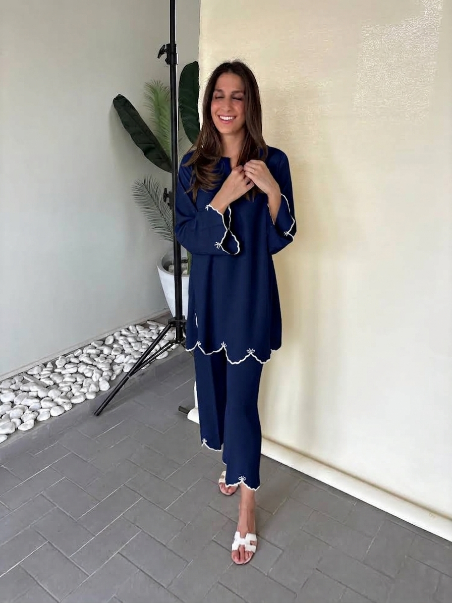 Aster Curve Atelier Modest Co-Ord Set