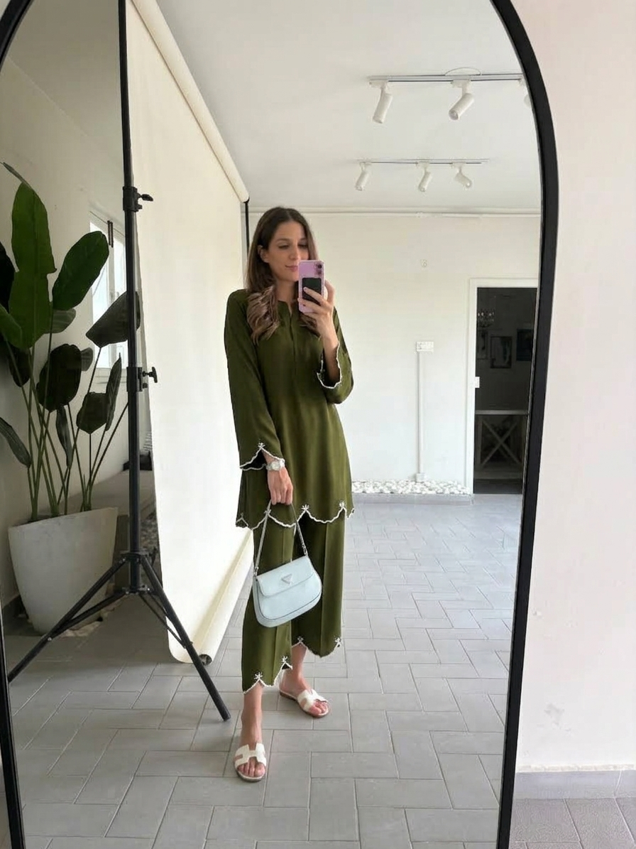 Aster Curve Atelier Modest Co-Ord Set