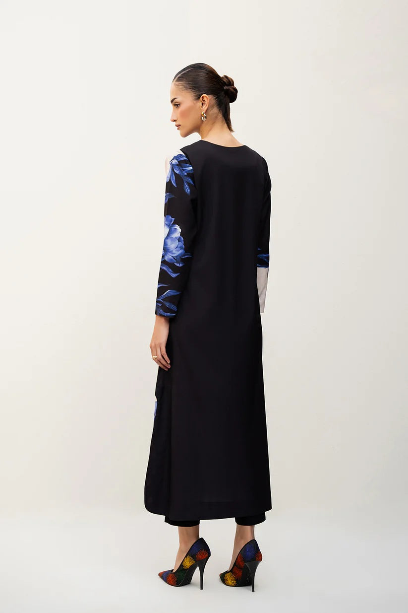 Azure Bloom Élan Modest Co-Ord Set