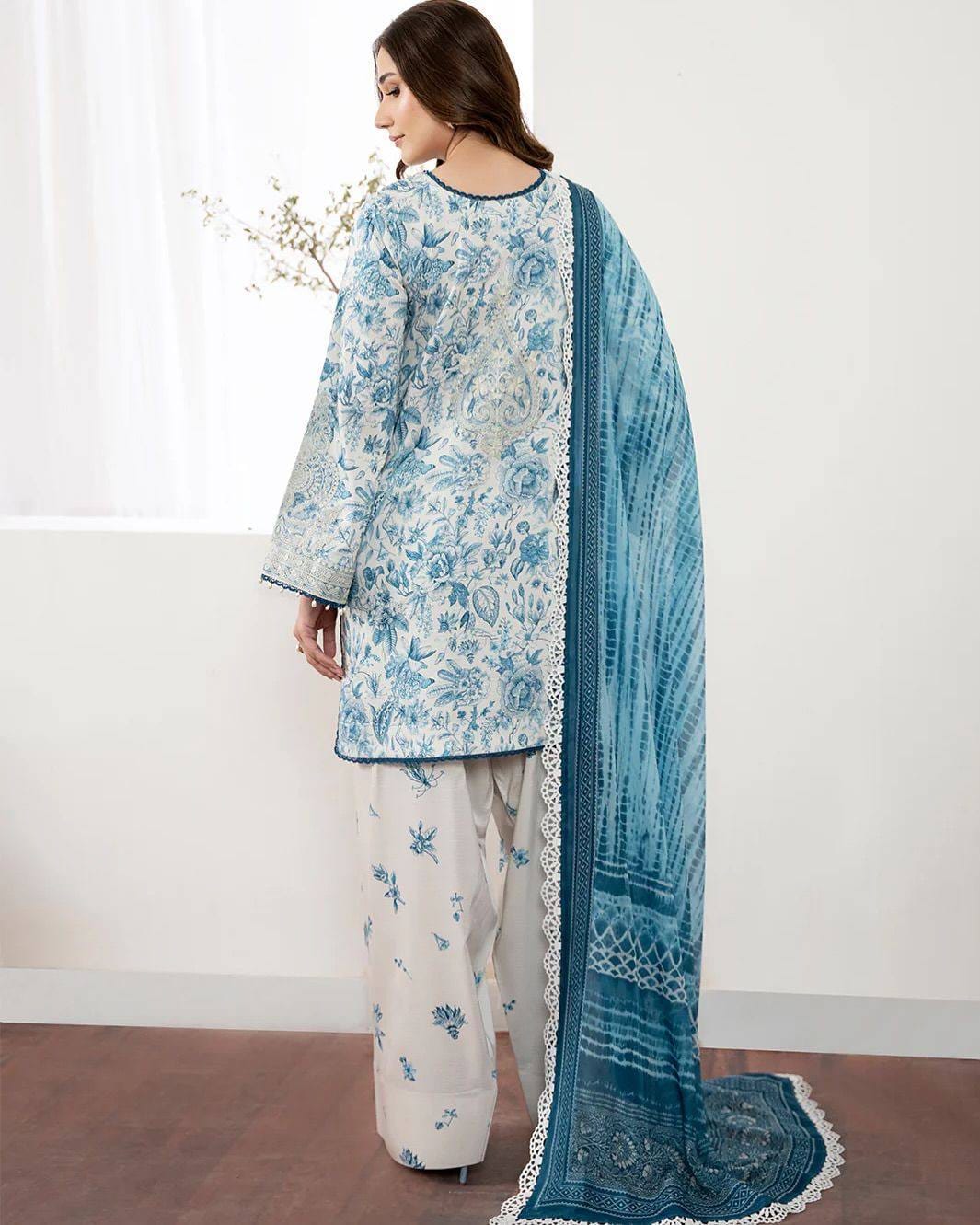 Azure Pearl Grace Atelier Modest Co-Ord Set