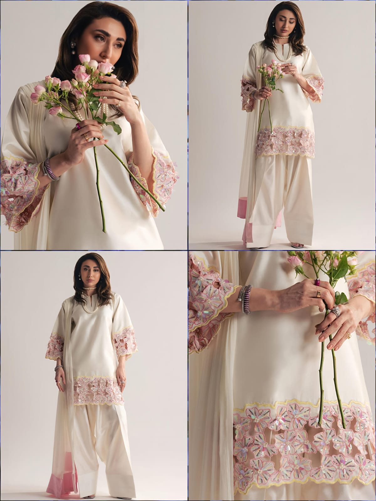 luxury modest farshi suit with dupatta