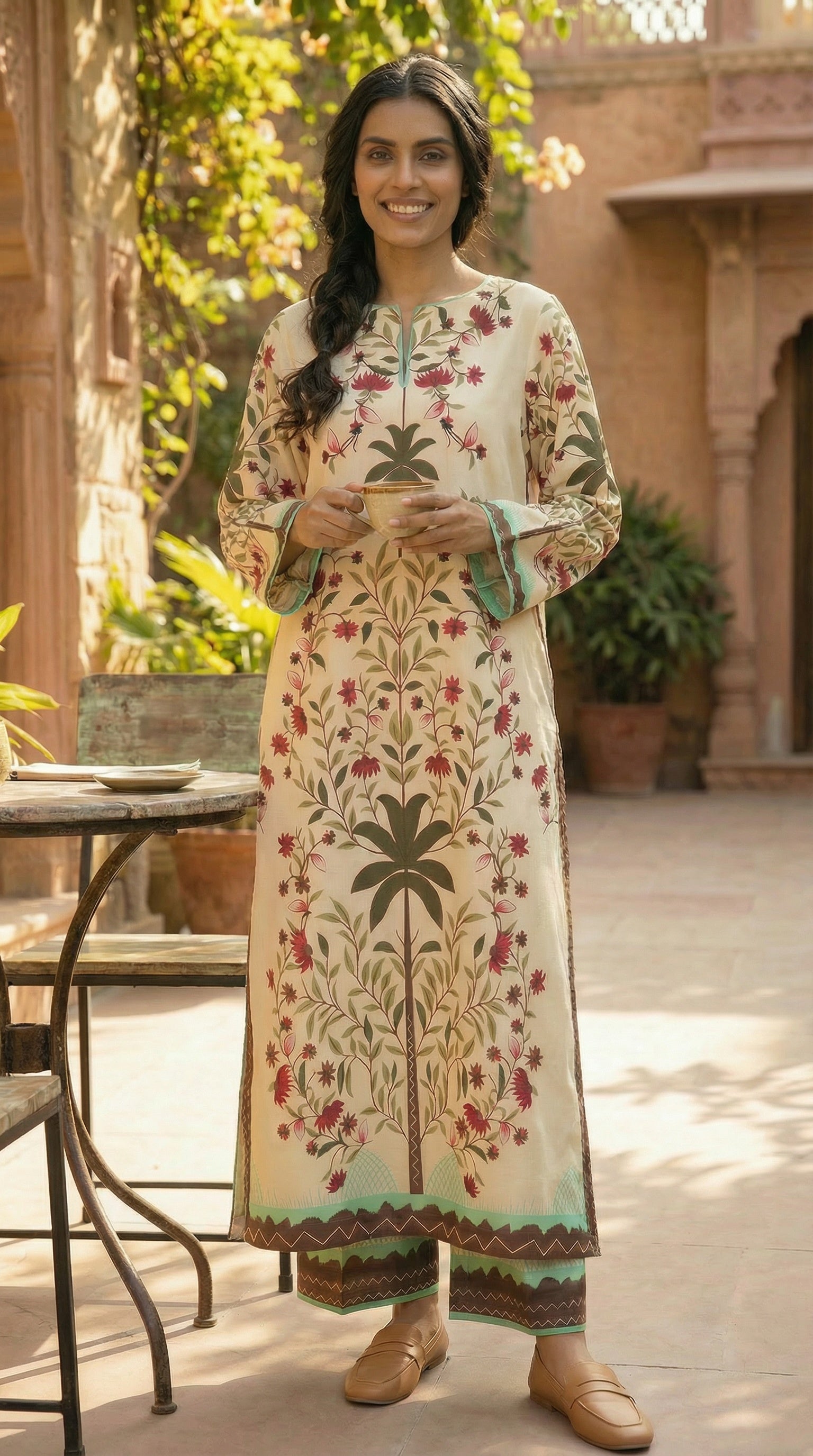 Botanical Grace Élan Modest Co-Ord Set