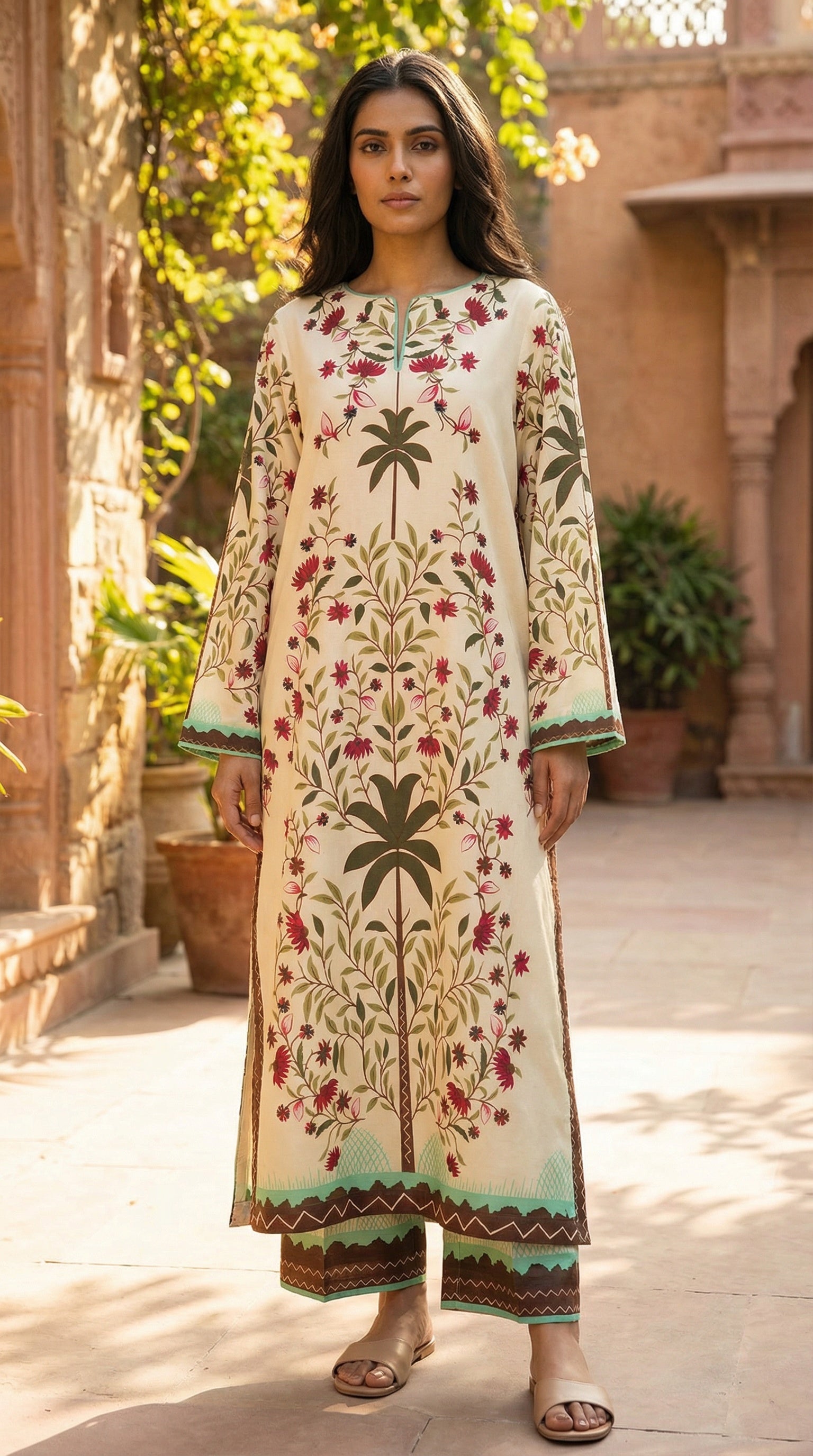 Botanical Grace Élan Modest Co-Ord Set