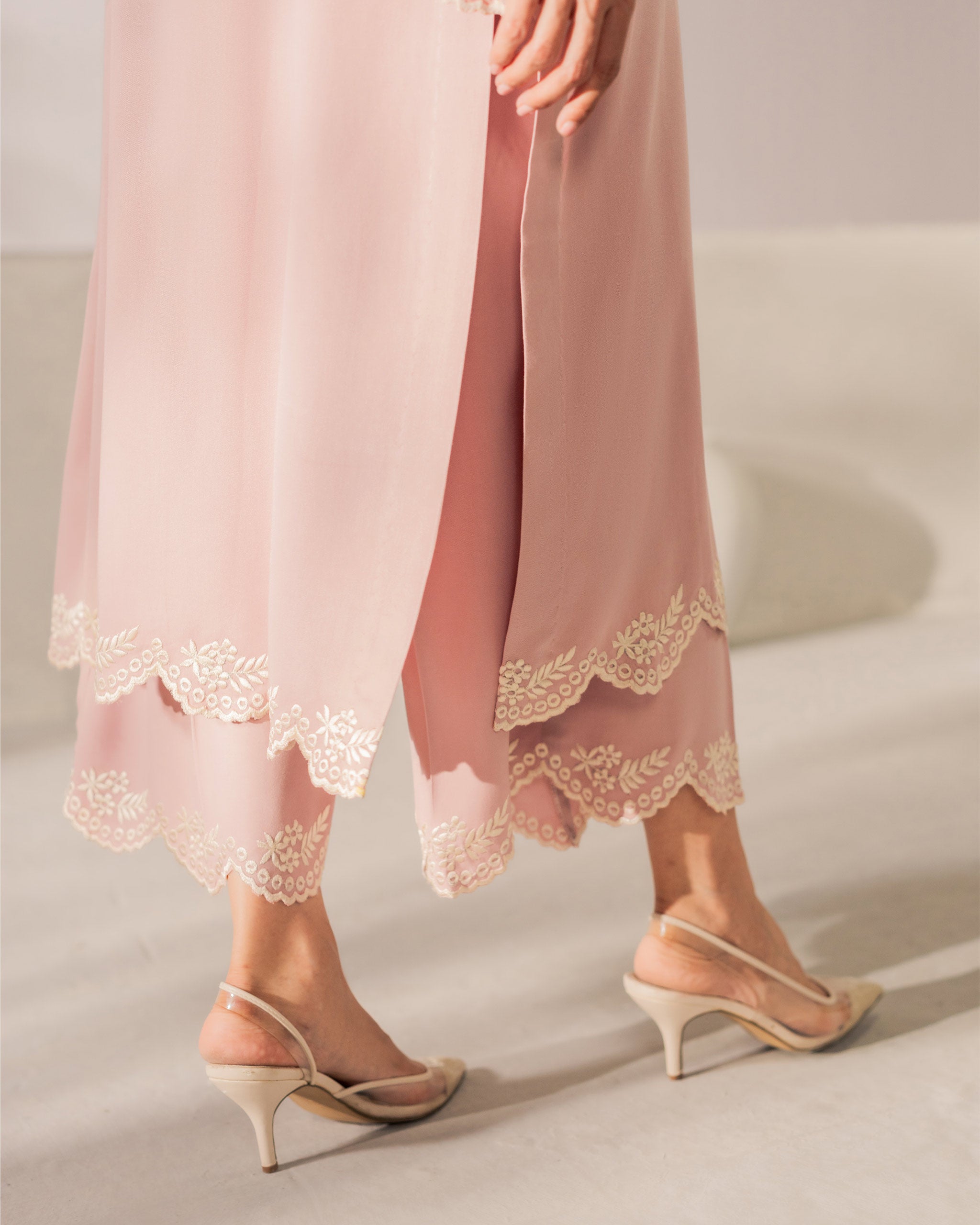 Elara Luxe Modest Co-Ord Set With Scarf