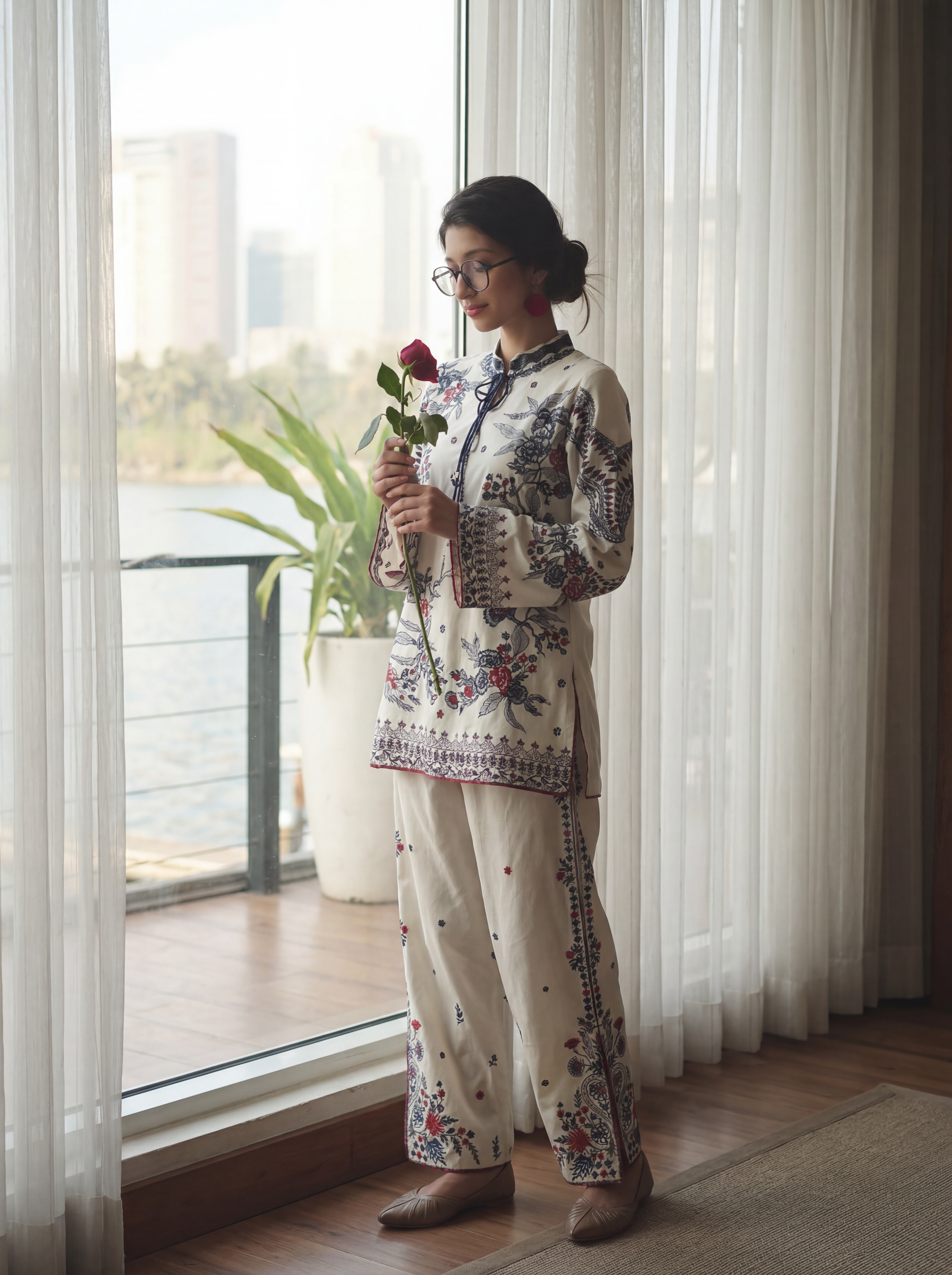 premium muslin cotton modest outfit