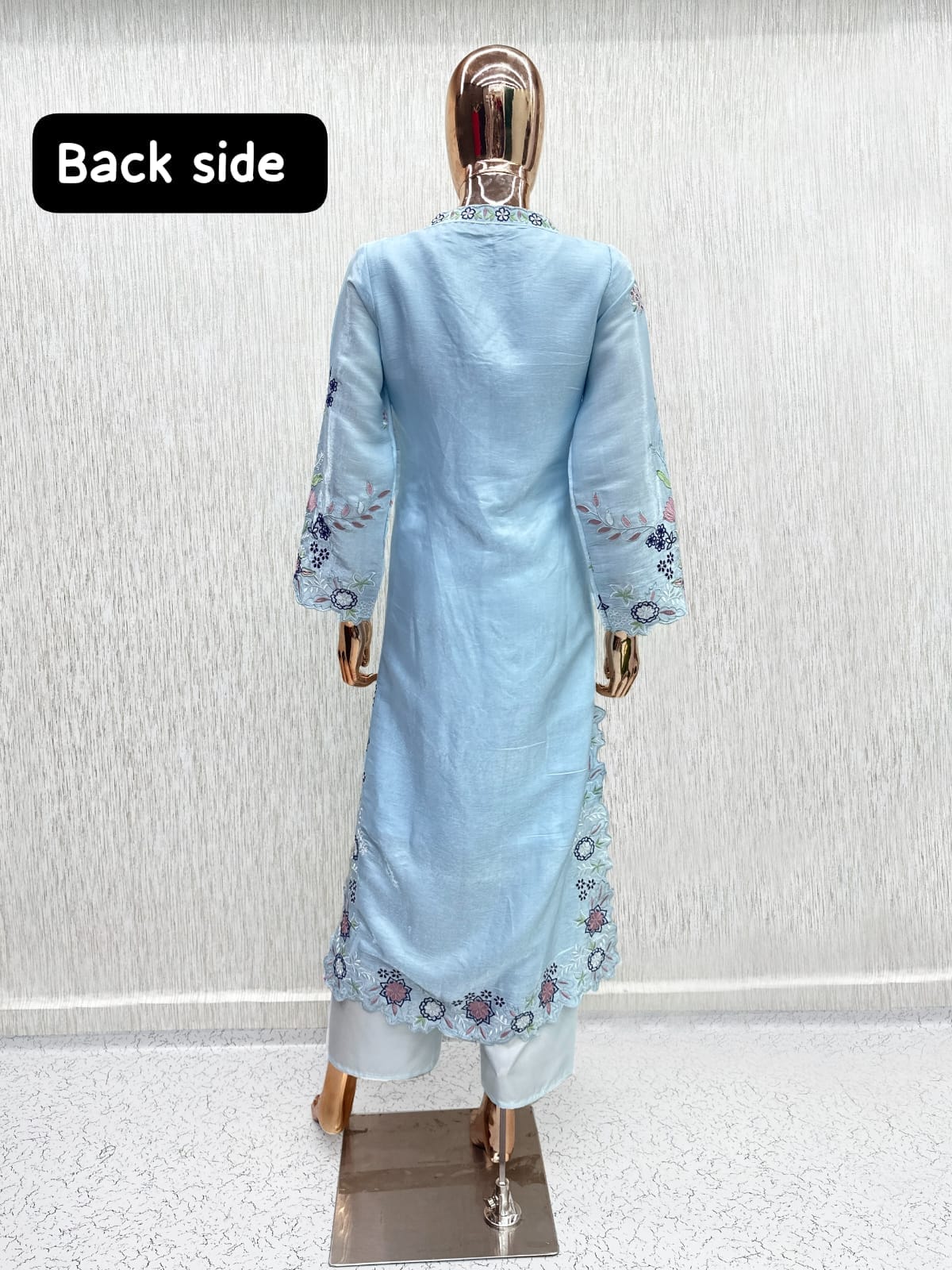 Midnight Bloom Atelier Modest Co-Ord Set with Dupatta