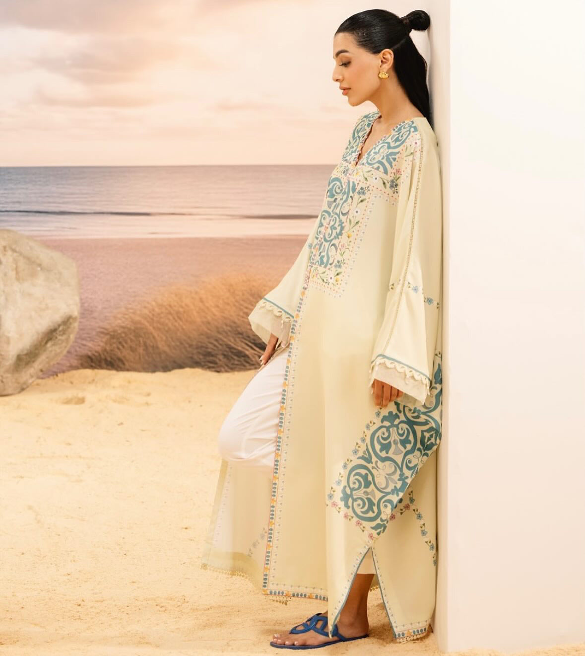 Mint Noor Signature Modest Kaftan