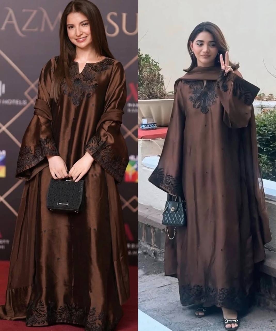 luxury kaftan with palazzo