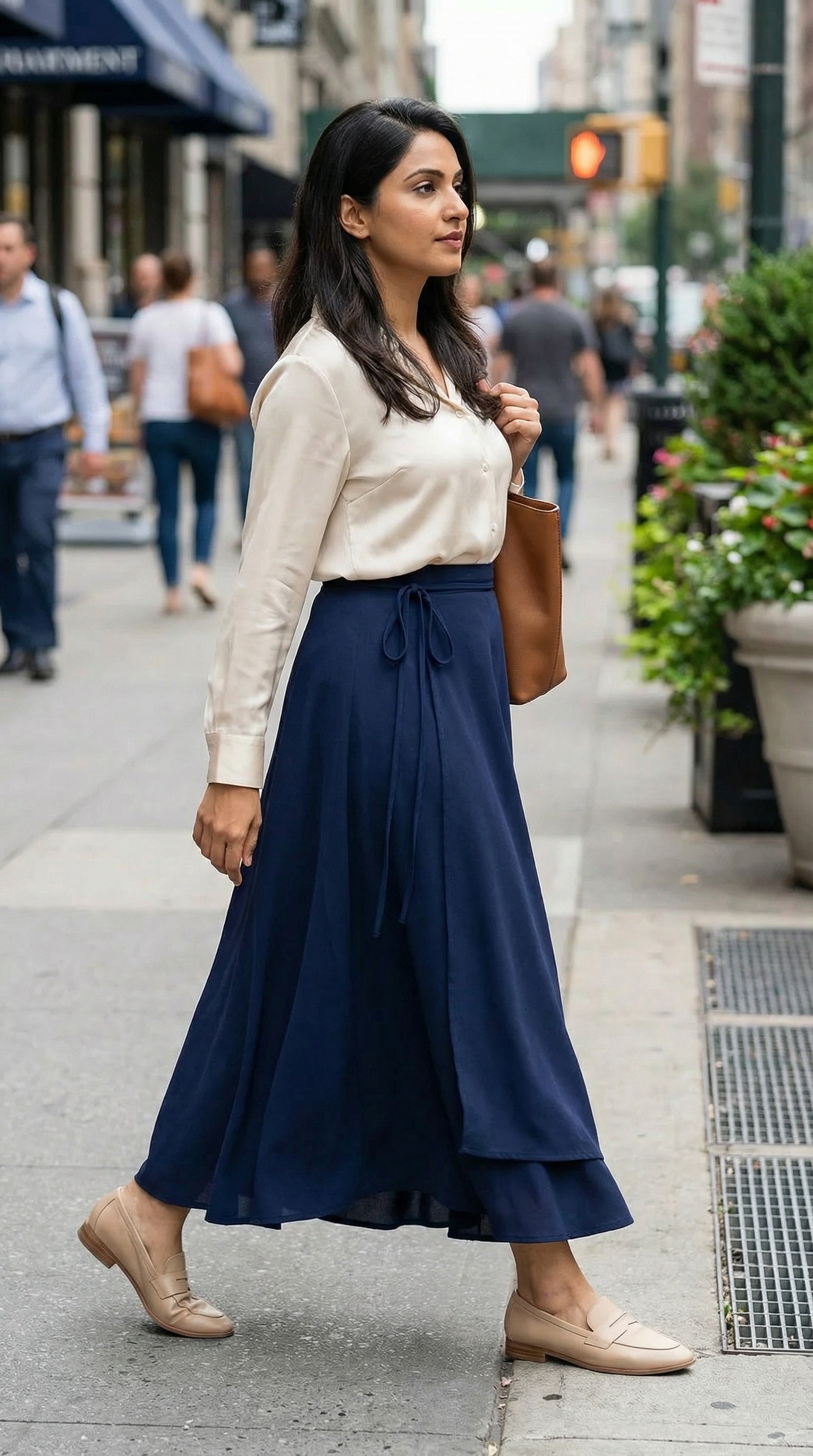 Pemium modest Scuba maxi wrap skirt for women in India online