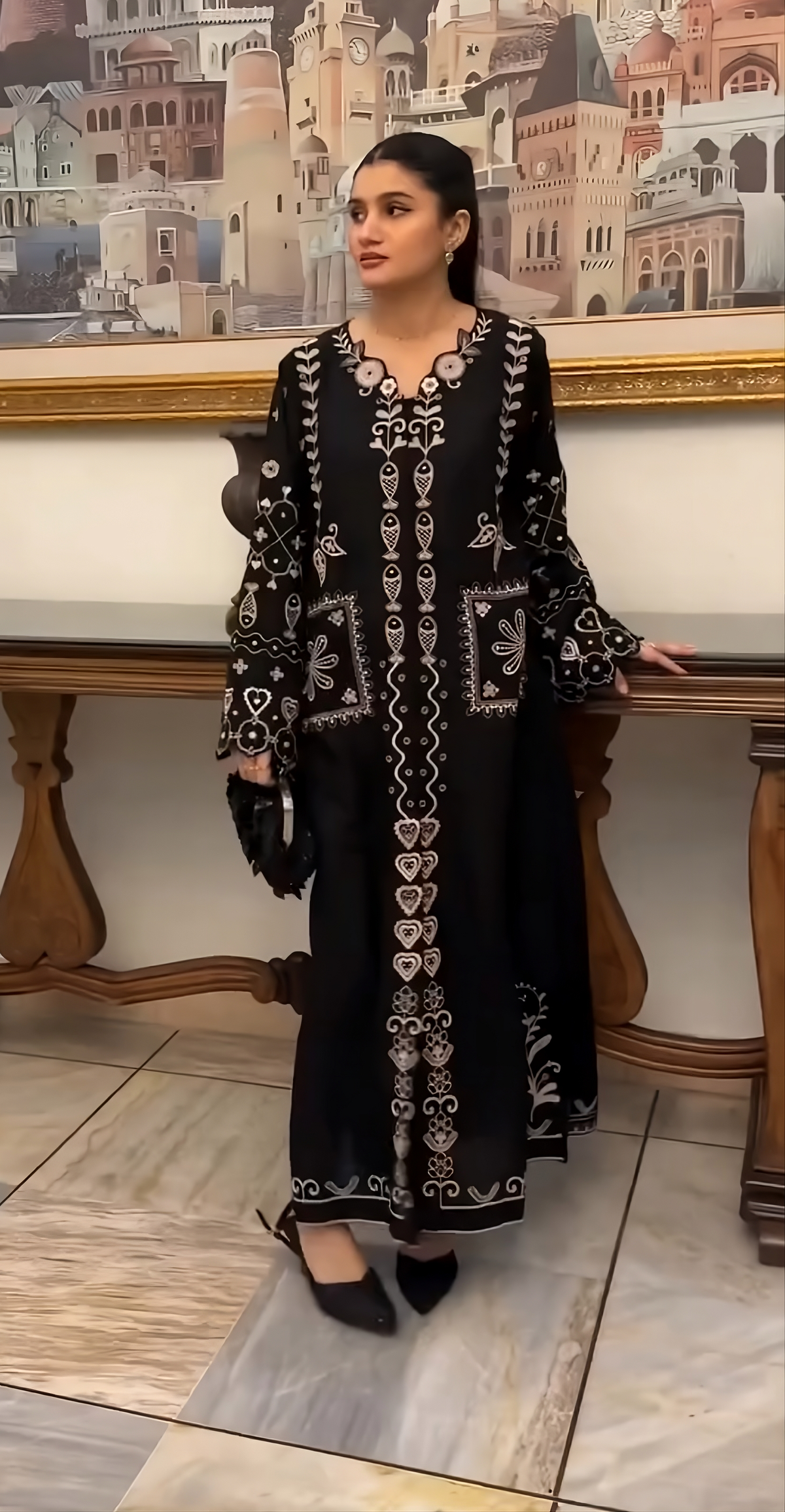Noir Vine Atelier Modest Co-Ord Set