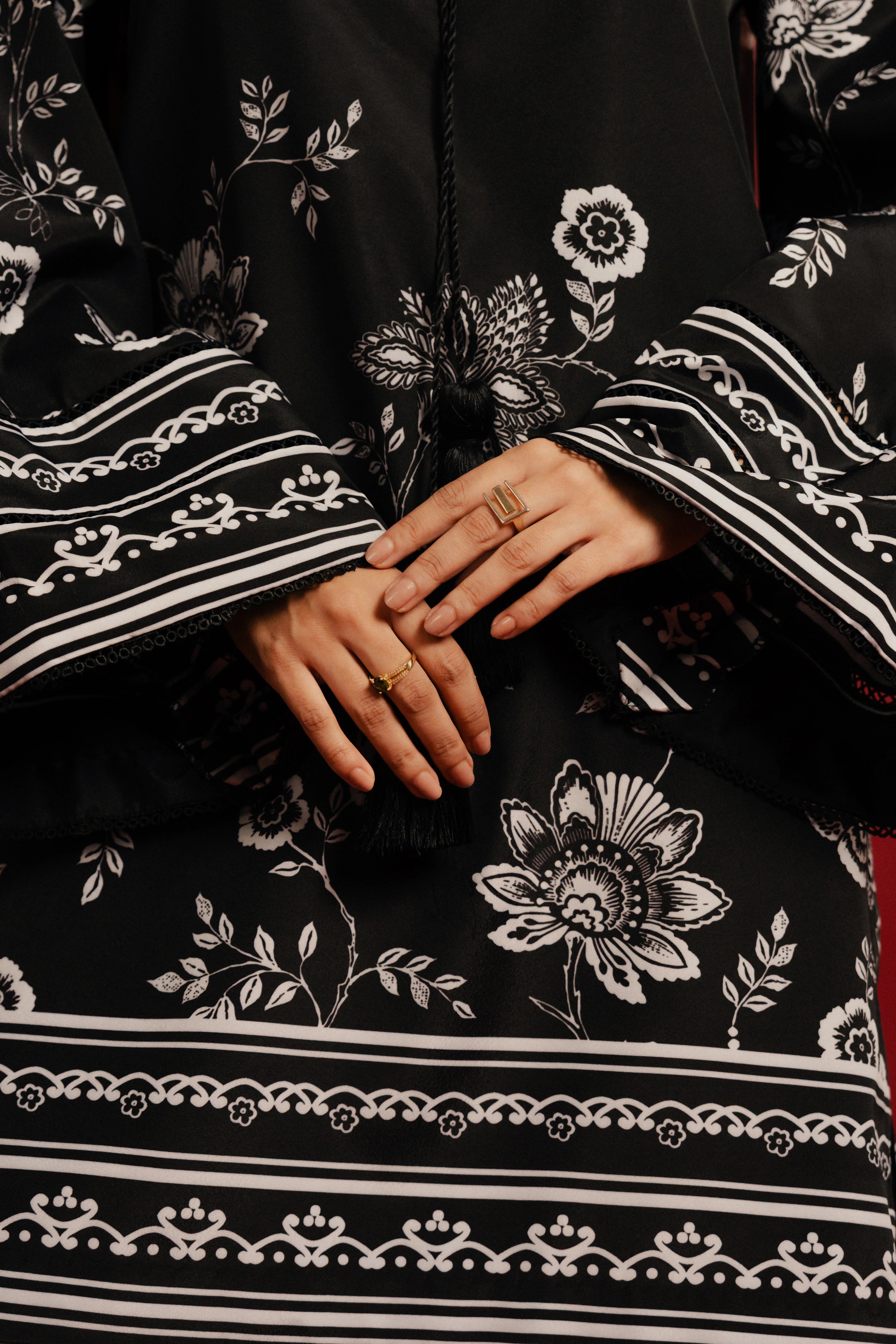 modest farshi coord set festive wear