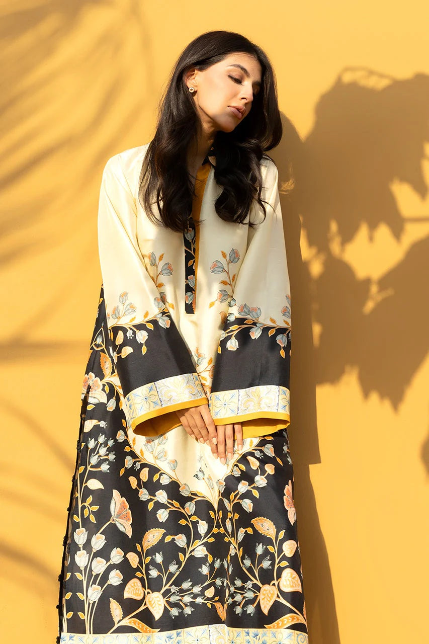 elegant floral modest outfit for gatherings