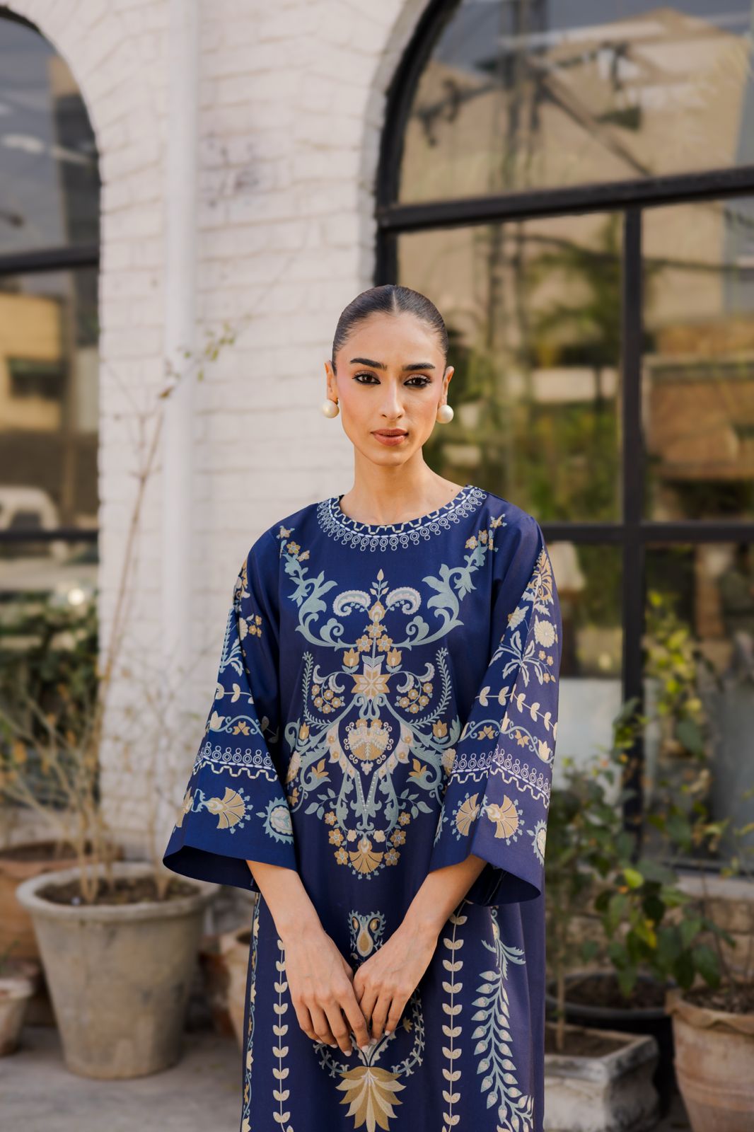 Nora Atelier Modest Co-Ord Set with Scarf