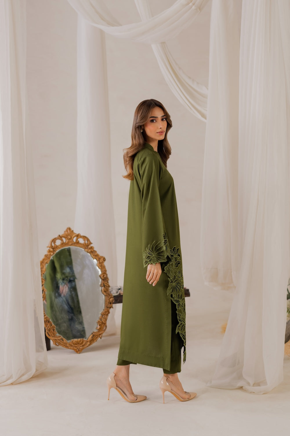 handmade modest kurta set haya kalos