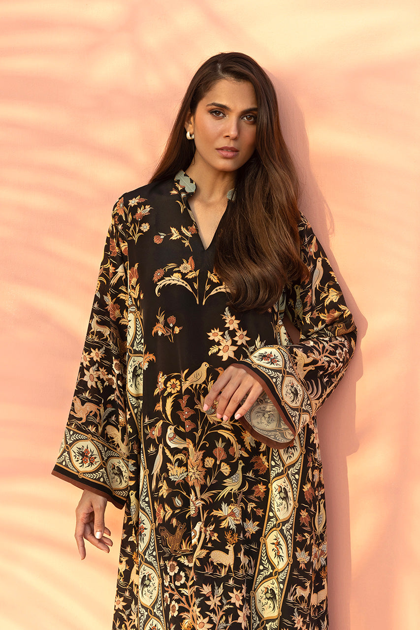 Women's Superior Soft Crepe longline modest co-ord set