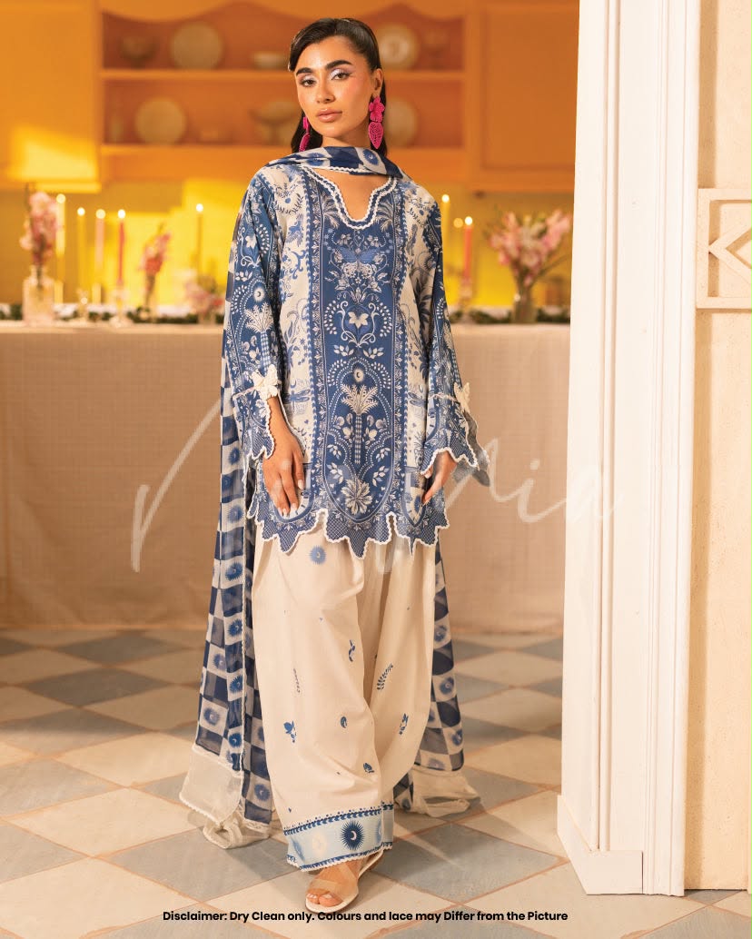 Porcelain Tale Atelier Farshi modest co ord set