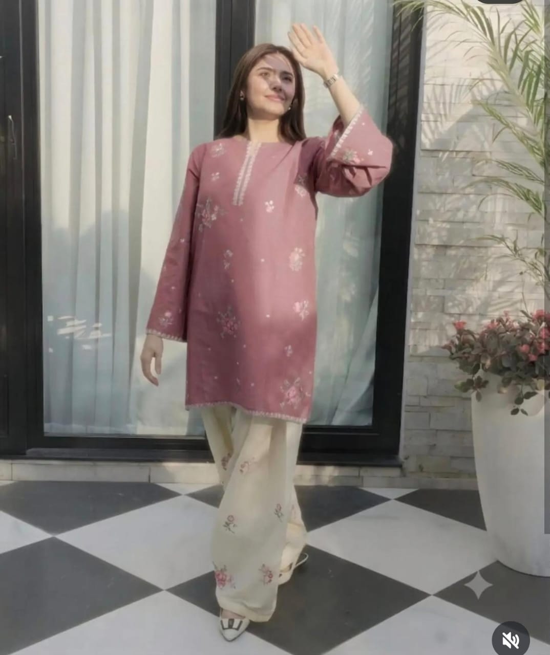 Roselle Floral Atelier Modest Co-Ord Set