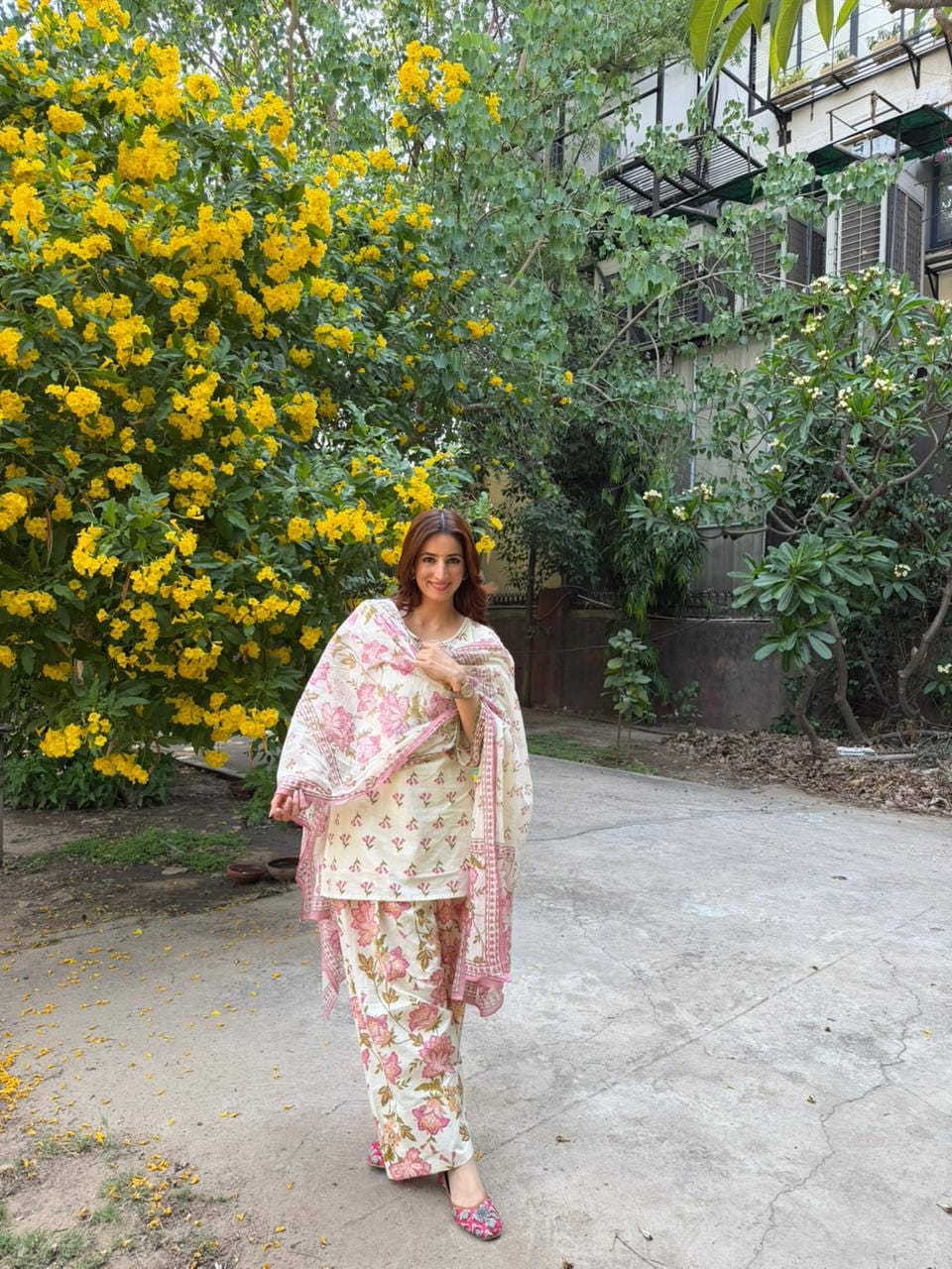 floral Farshi Shalwar set