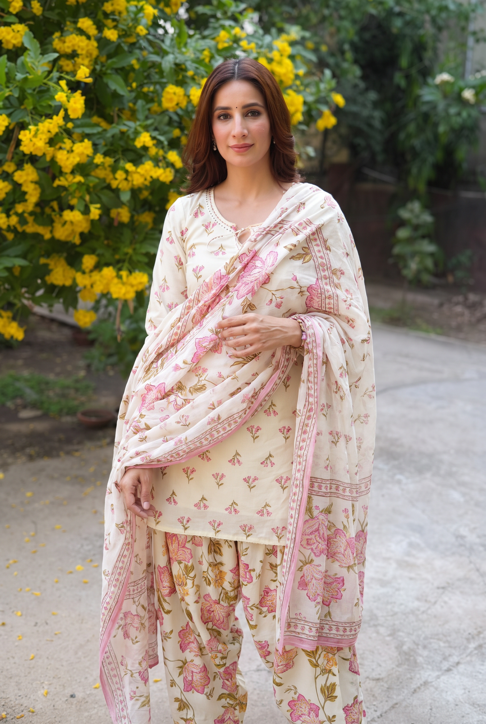 Rosewood Petal Atelier Farshi modest set