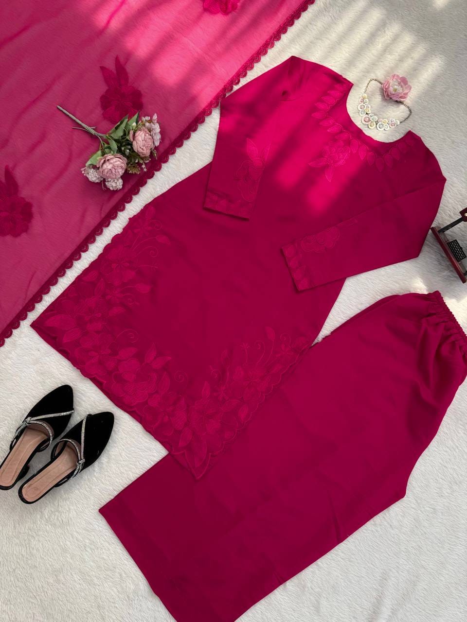 embroidered occasion wear india