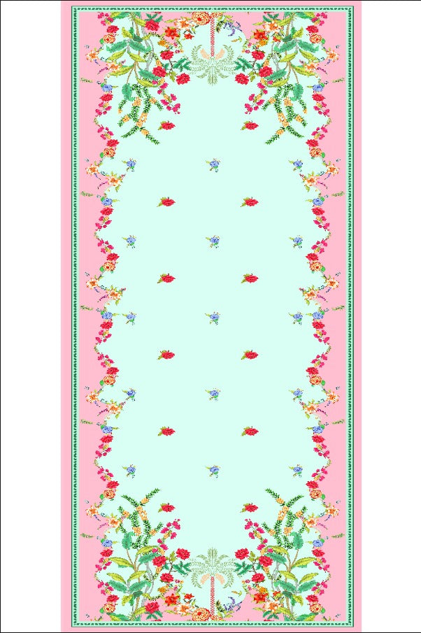 Bloom Garden Élan Modest Co-Ord Set with Scarf