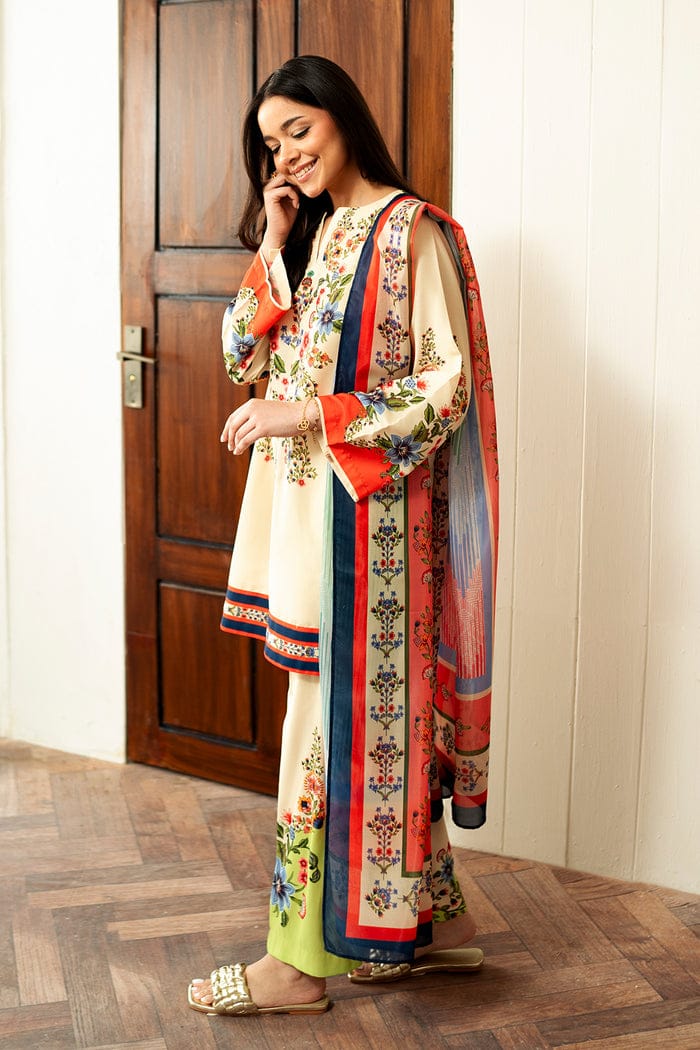 Ivory Garden Signature Modest Co-Ord Set with Scarf