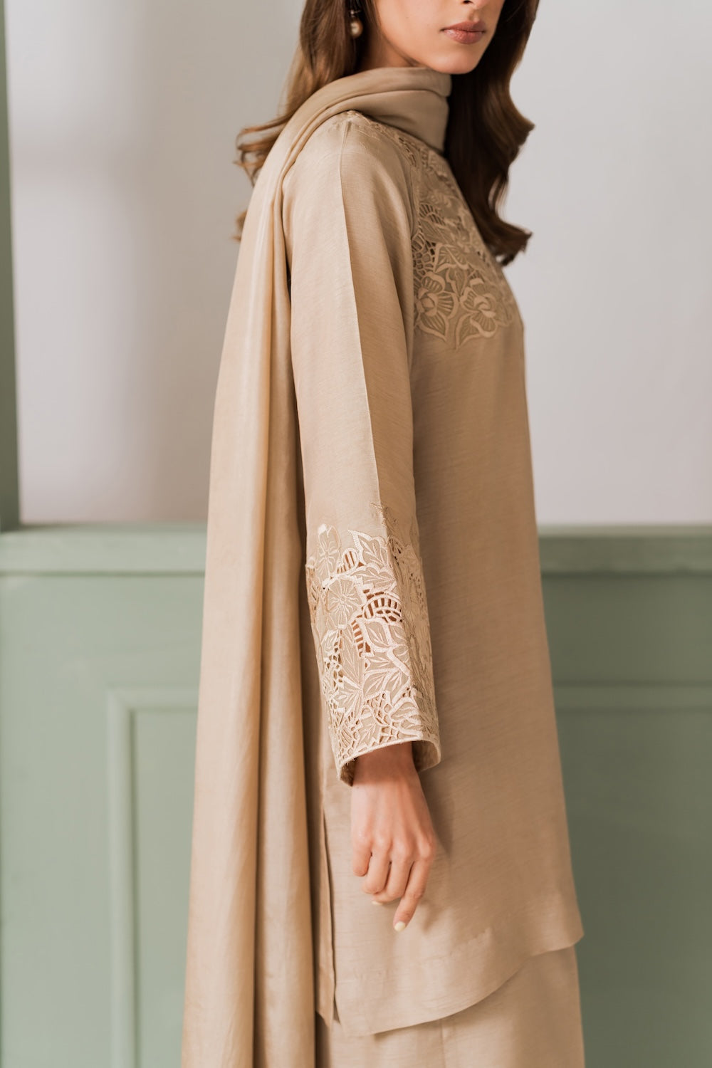 Royal Silk Blend co ord outfit