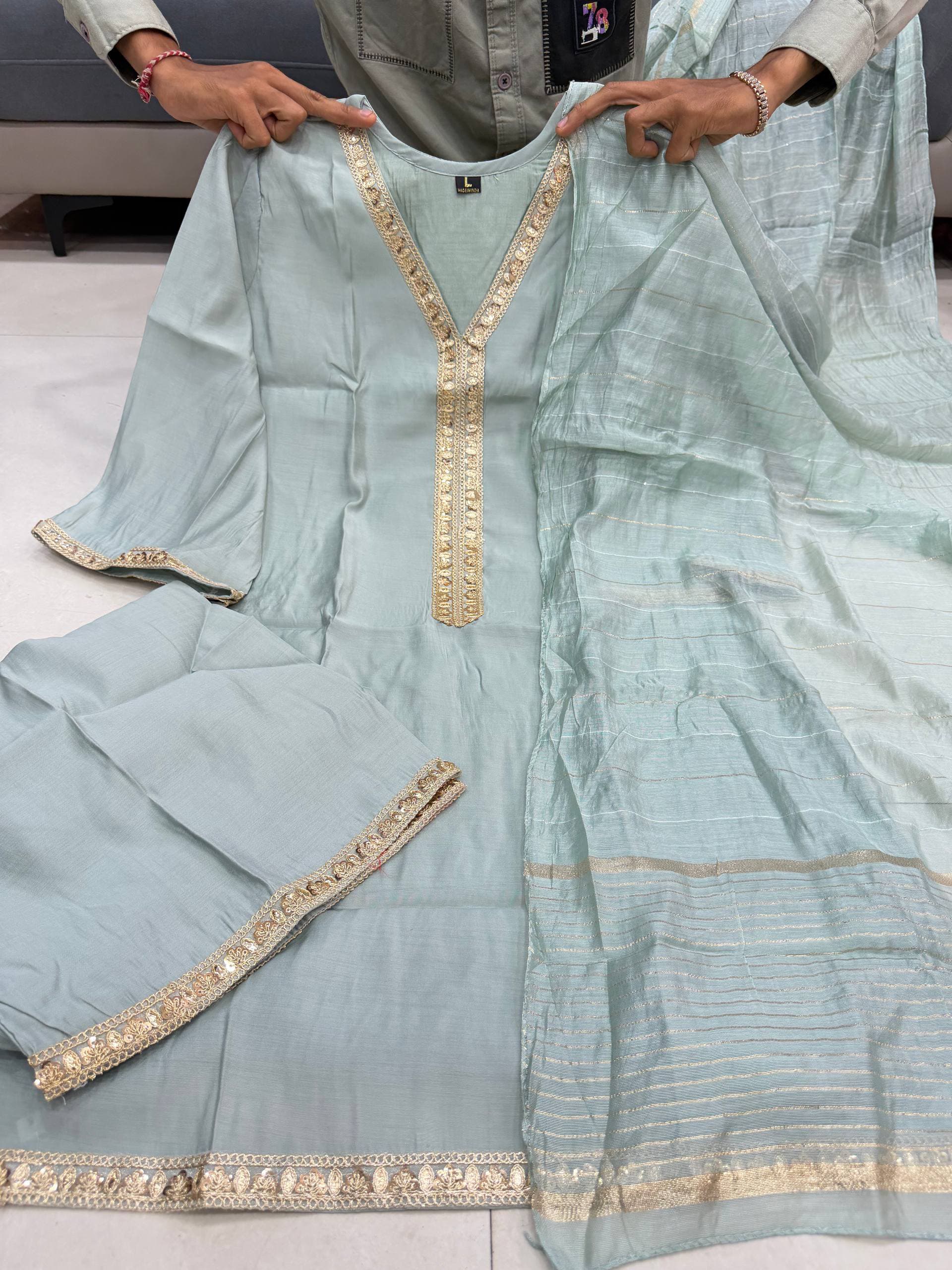 Sage Whisper Atelier Modest Co-Ord Set