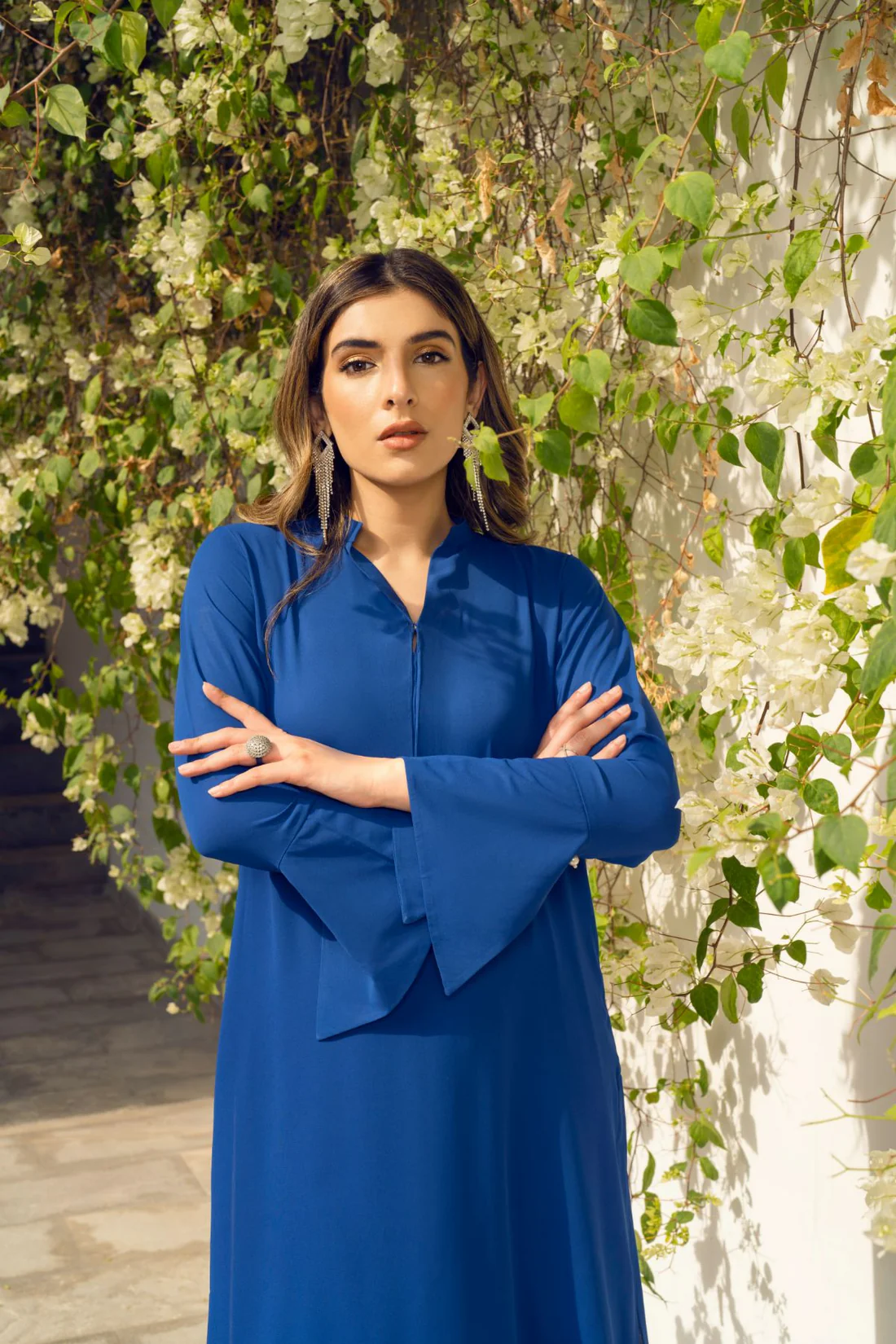 elegant sapphire formal modest wear