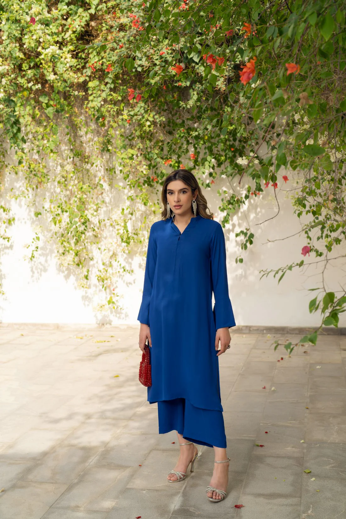 Sapphire Élan Italian Crepe Modest Co-Ord Set