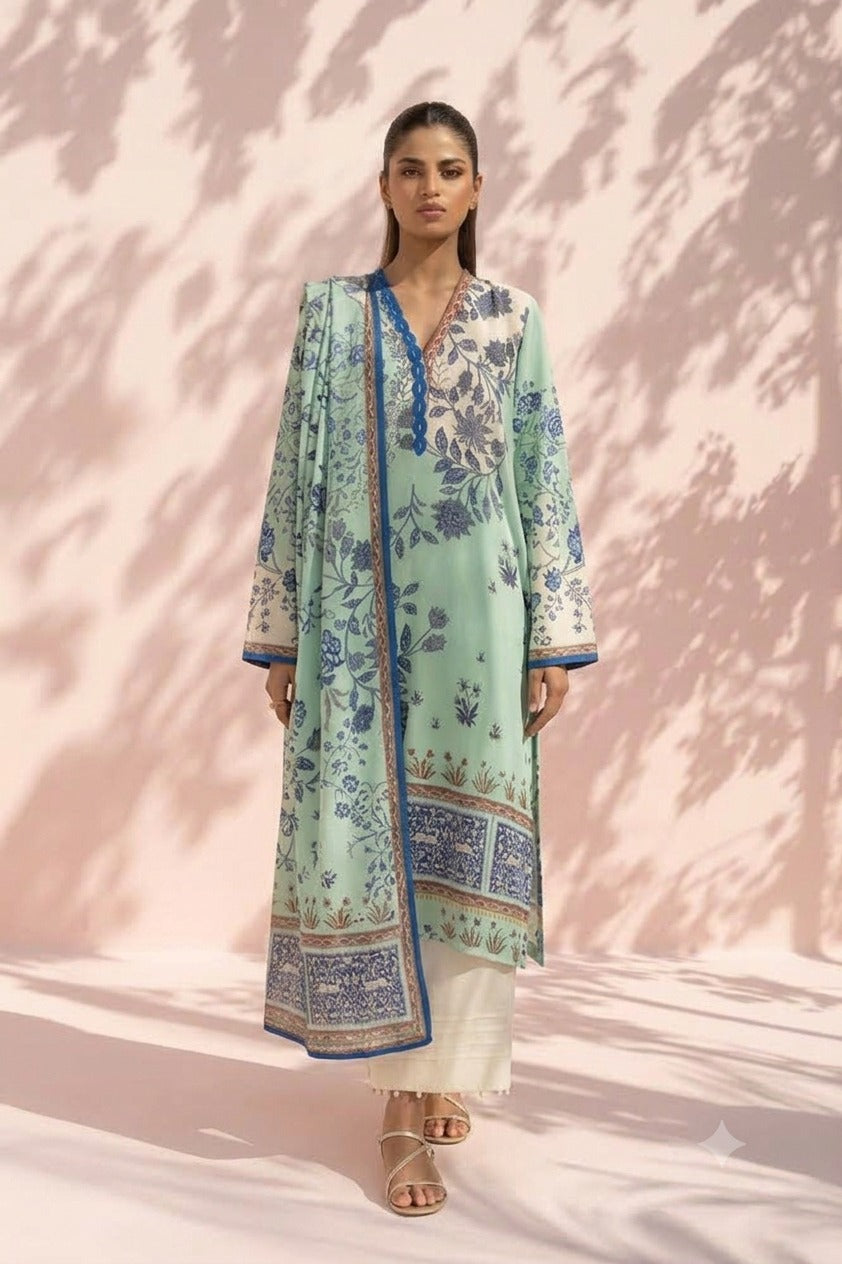 Solenne Drift Atelier Modest Co-Ord Set with Scarf