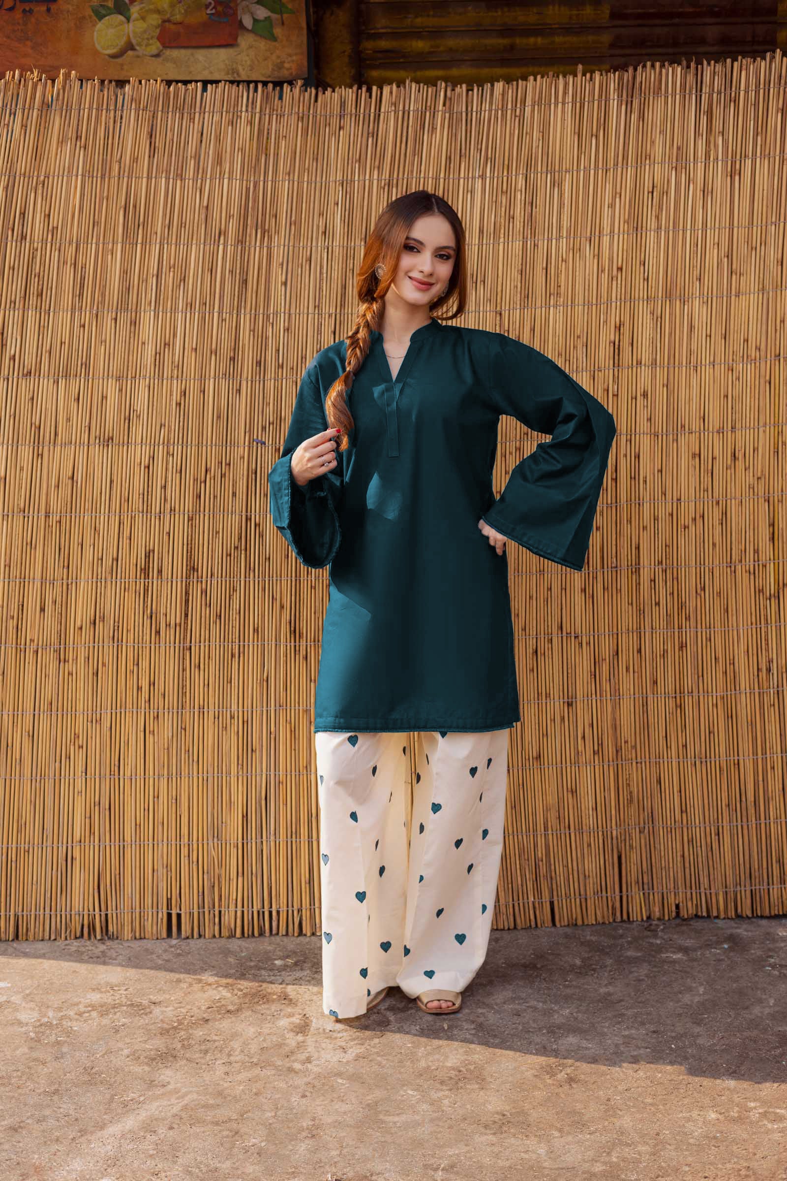 Emerald Ease Signature Modest Co-Ord Set