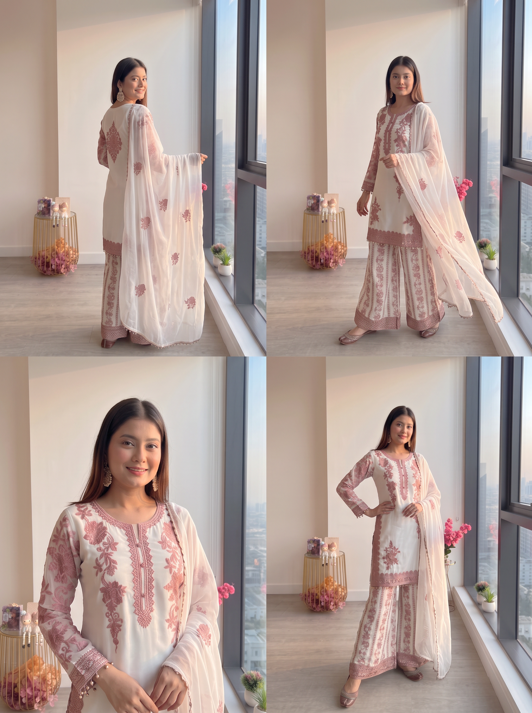 Zareen Pearl Luxe Atelier Modest Co-Ord Set