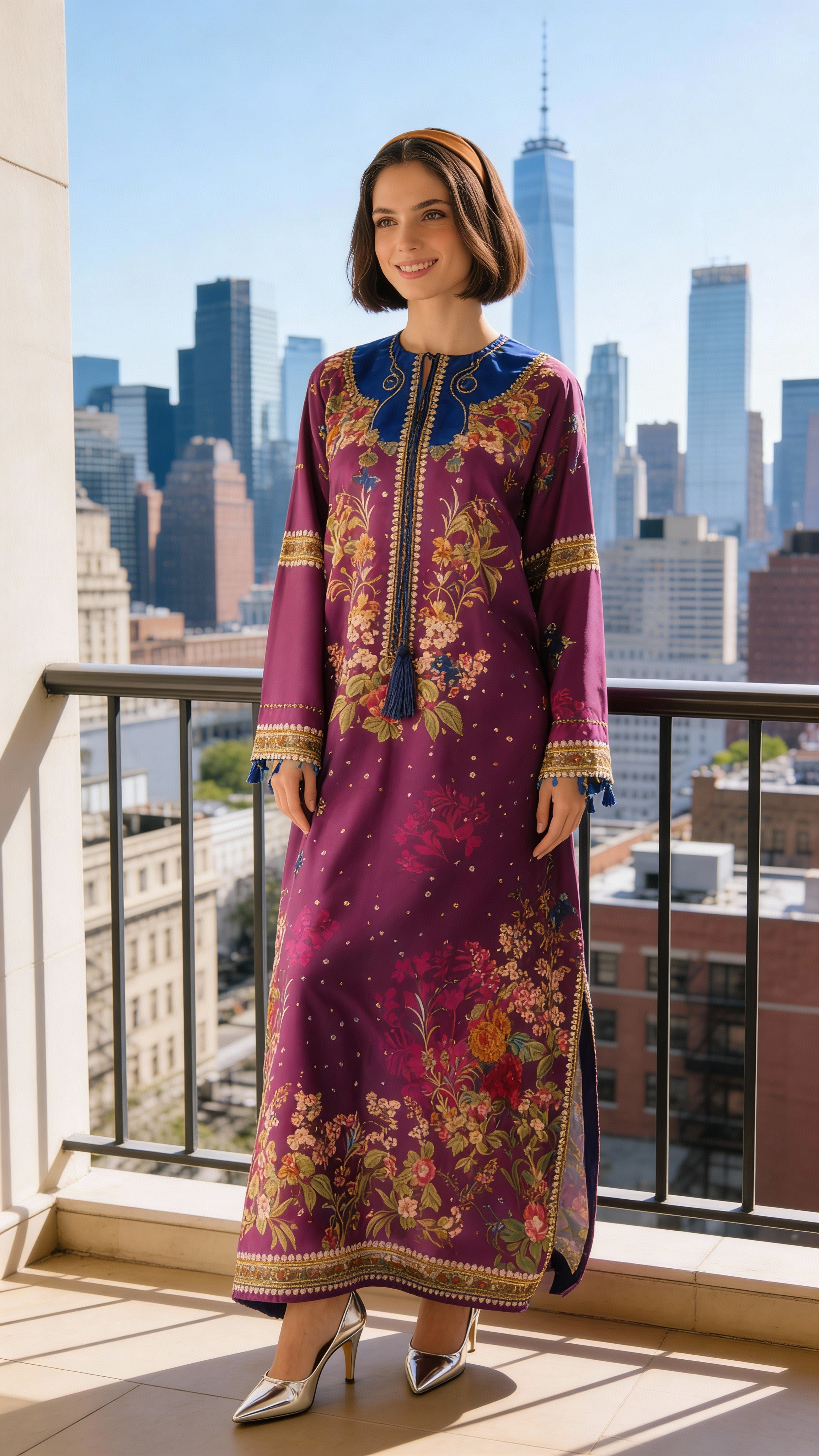 breathable rayon cotton modest outfit