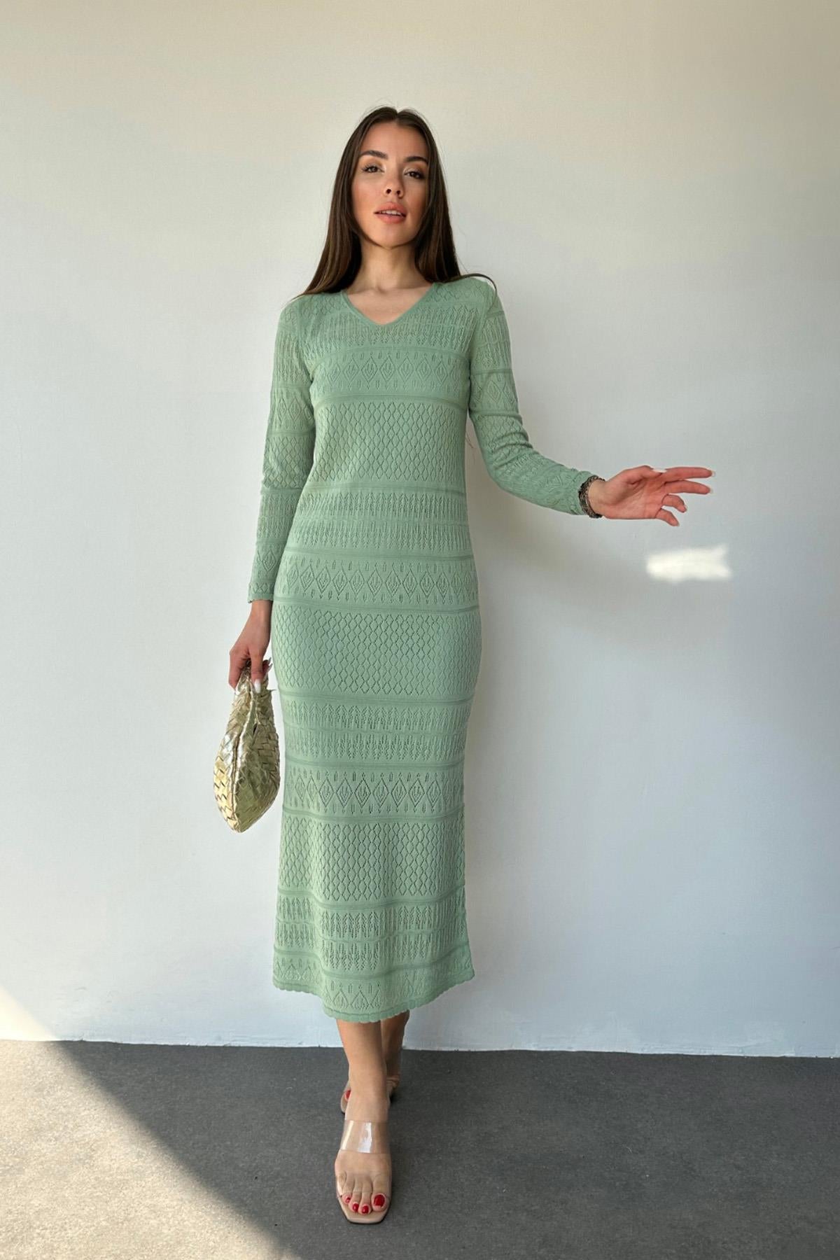 Sage Grace Modest Knit Dress