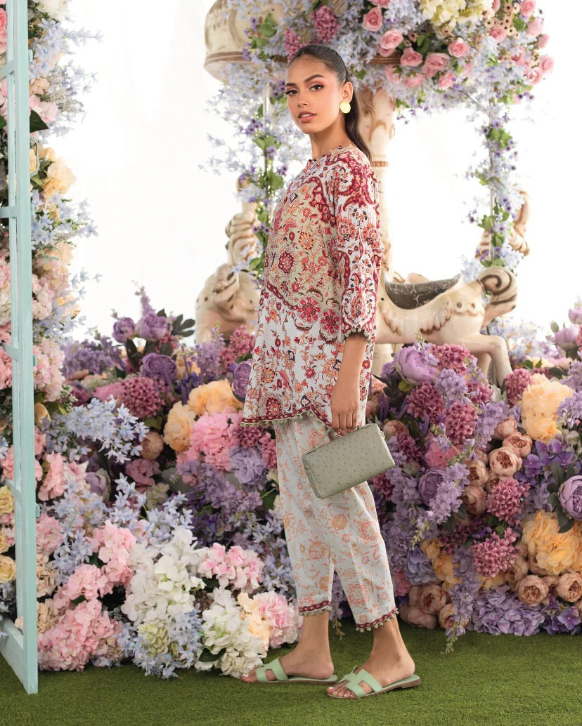 Blush Garden Aura Modest Co-Ord Set